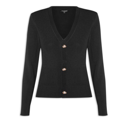 Cardigan Feminino Nina – Preto