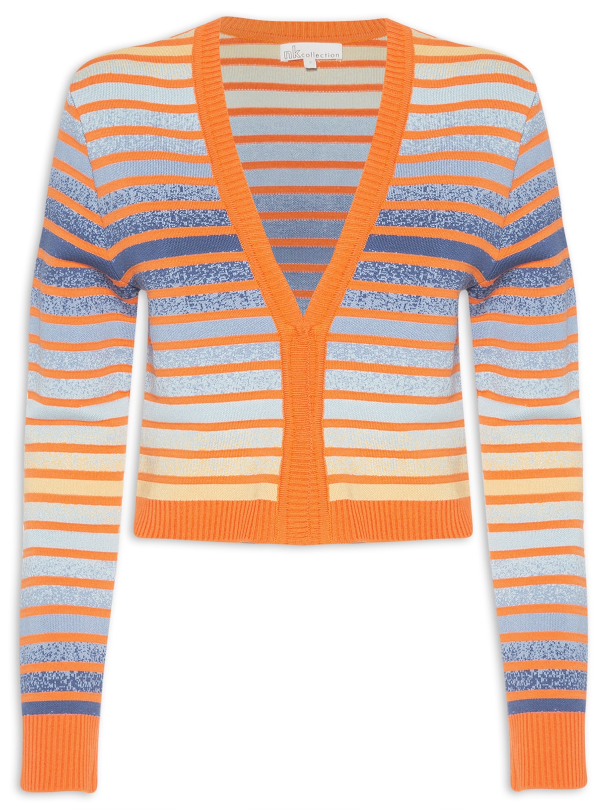 Cardigan Feminino Ombré Alix - Laranja