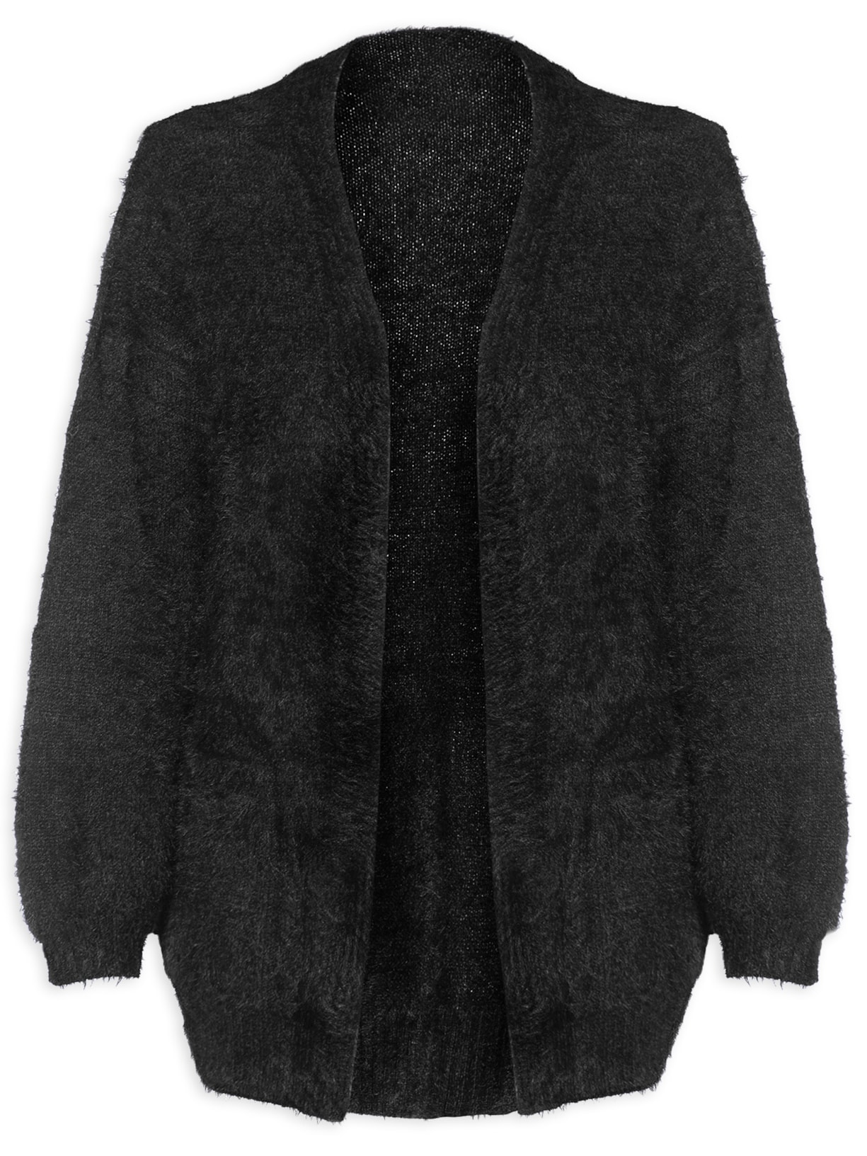 Cardigan Feminino Pelinho - Preto
