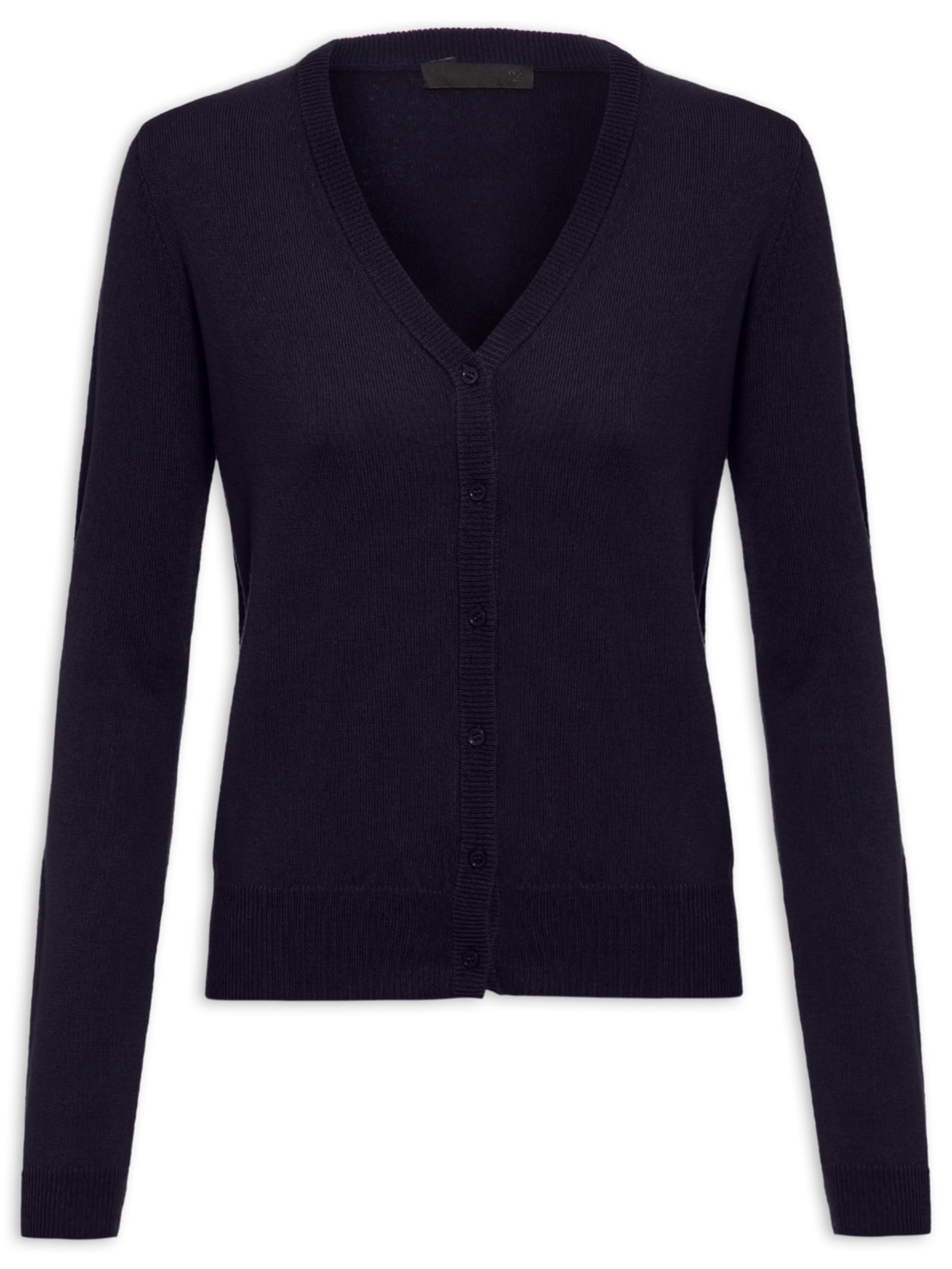Cardigan Feminino Puro Cashmere - Azul
