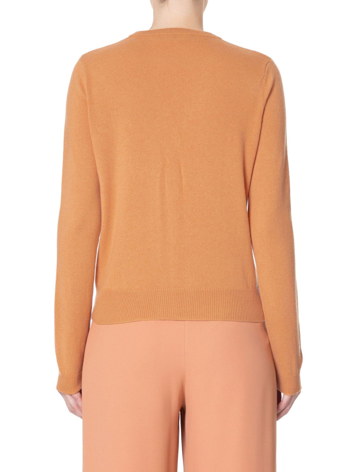 Cardigan Feminino Puro Cashmere Laranja '2Essential