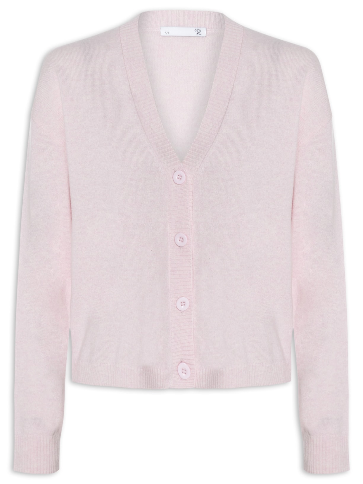 Cardigan Feminino Puro Cashmere - Rosa