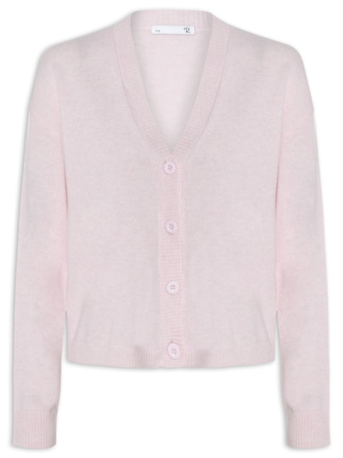 Cardigan Feminino Puro Cashmere - Rosa