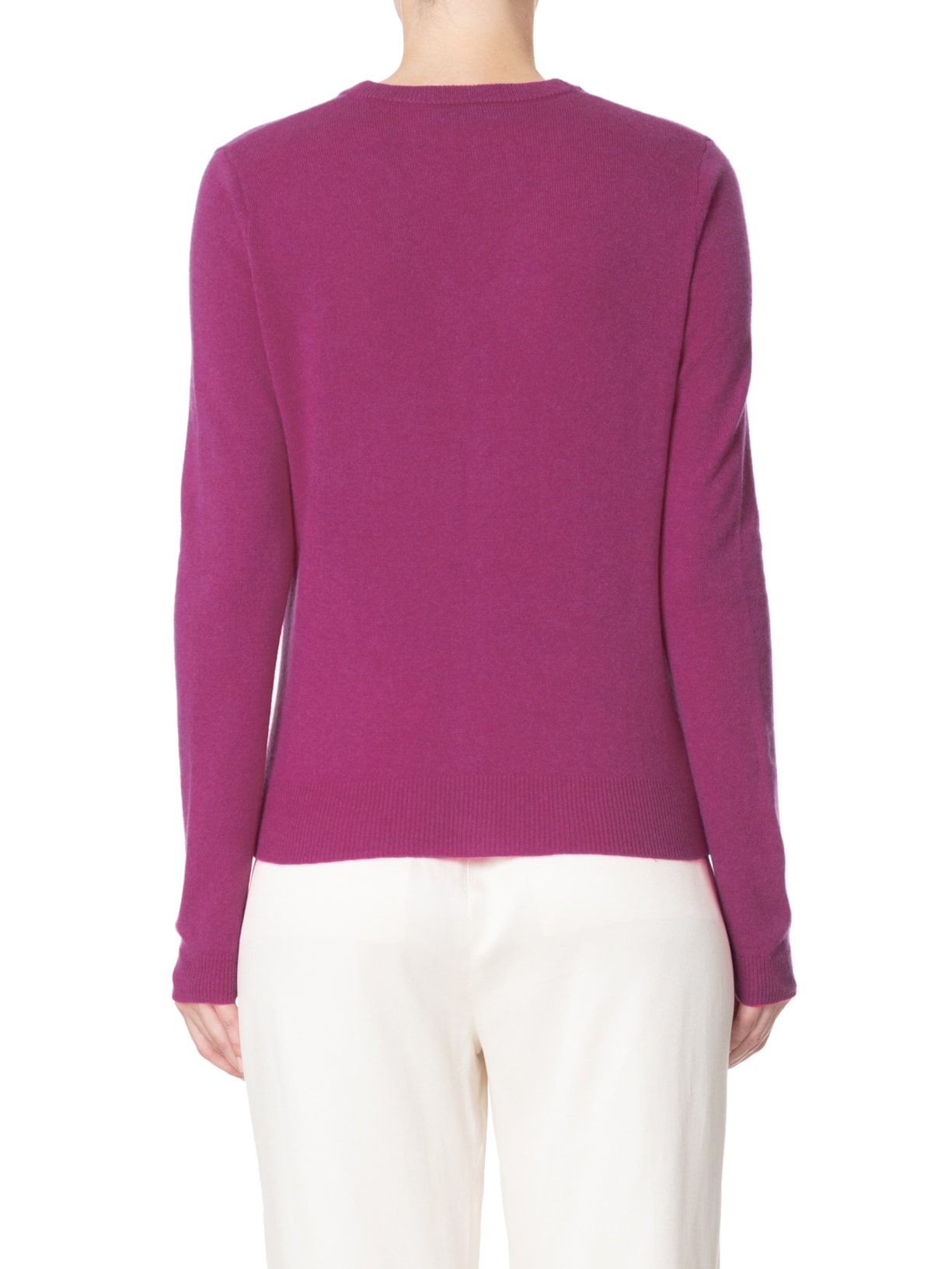Cardigan Feminino Puro Cashmere Roxo '2Essential
