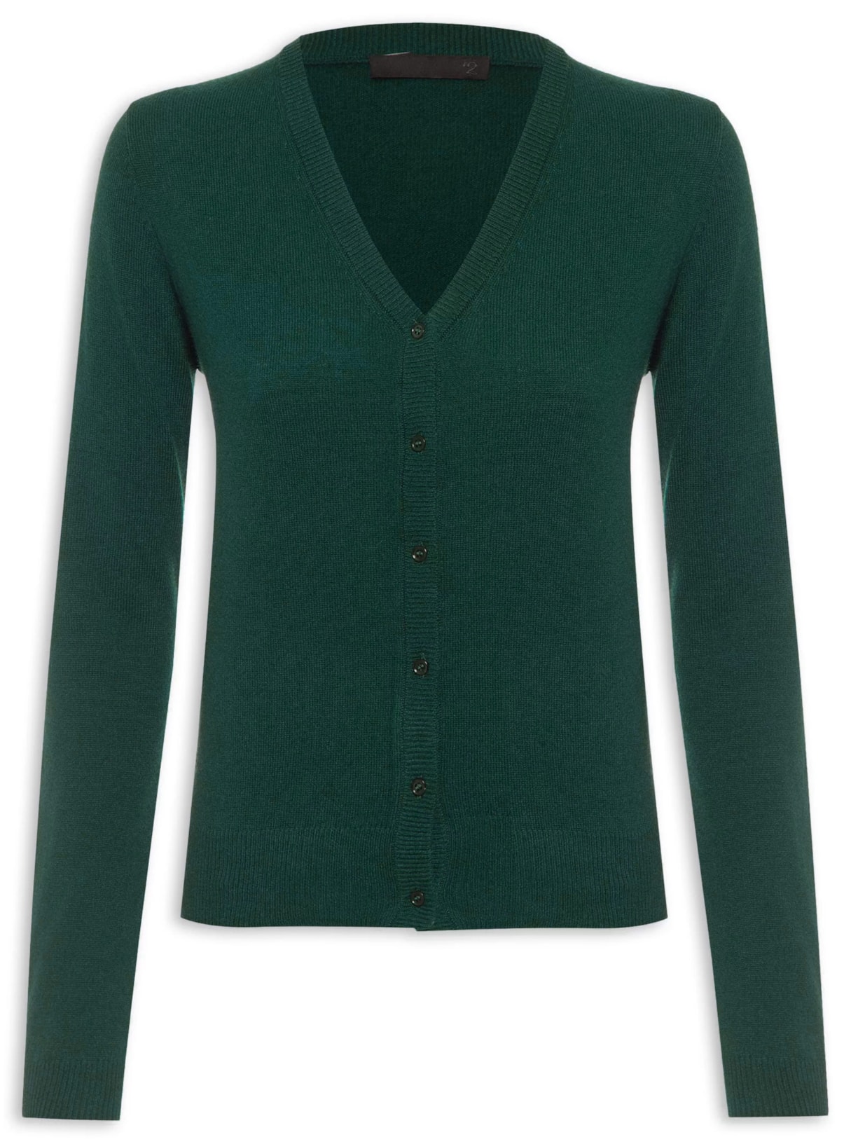 Cardigan Feminino Puro Cashmere - Verde