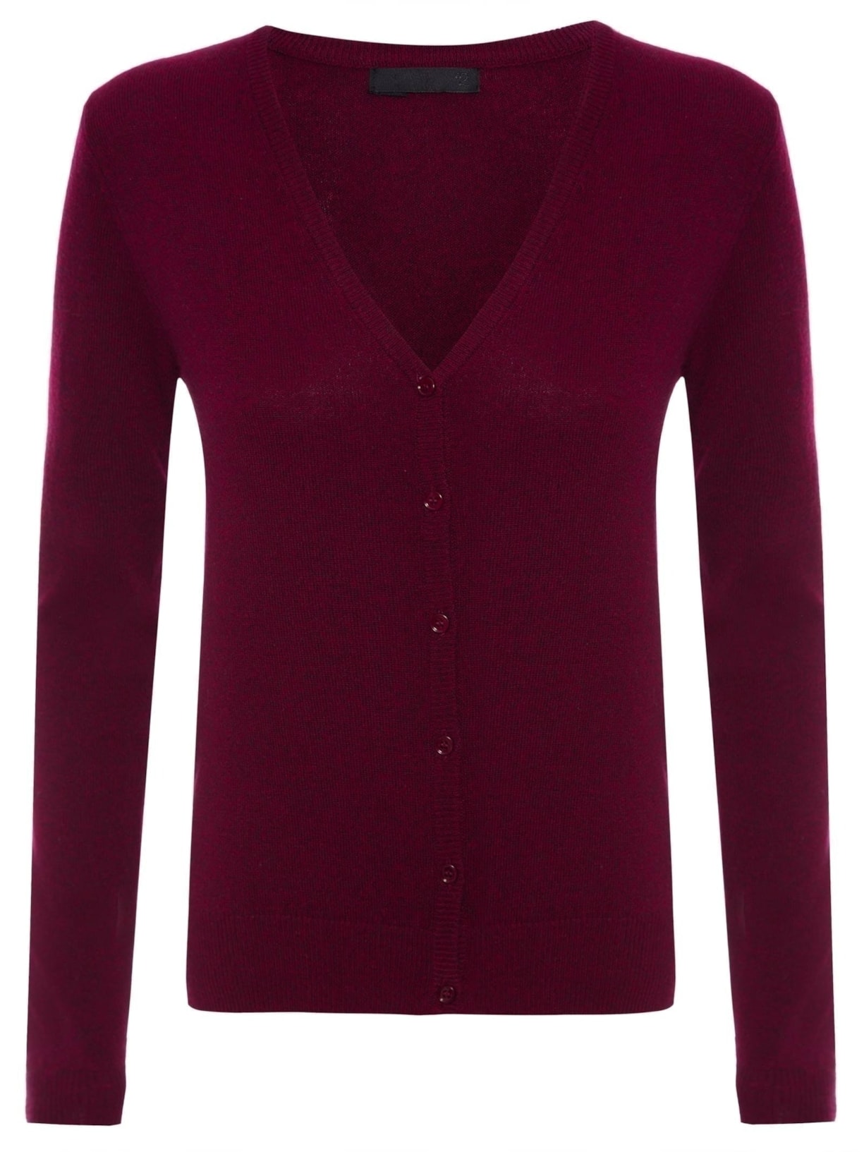 Cardigan Feminino Puro Cashmere - Vermelho