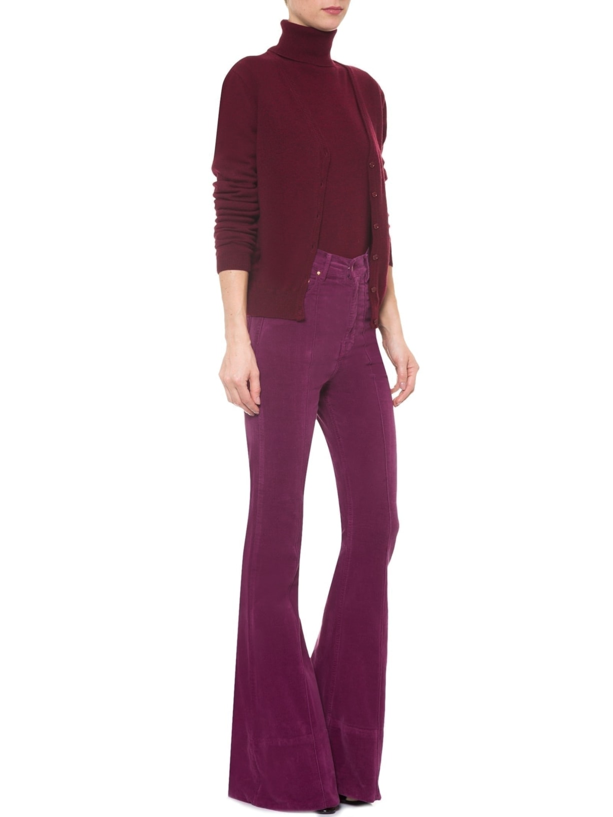 Cardigan Feminino Puro Cashmere Vermelho '2Essential