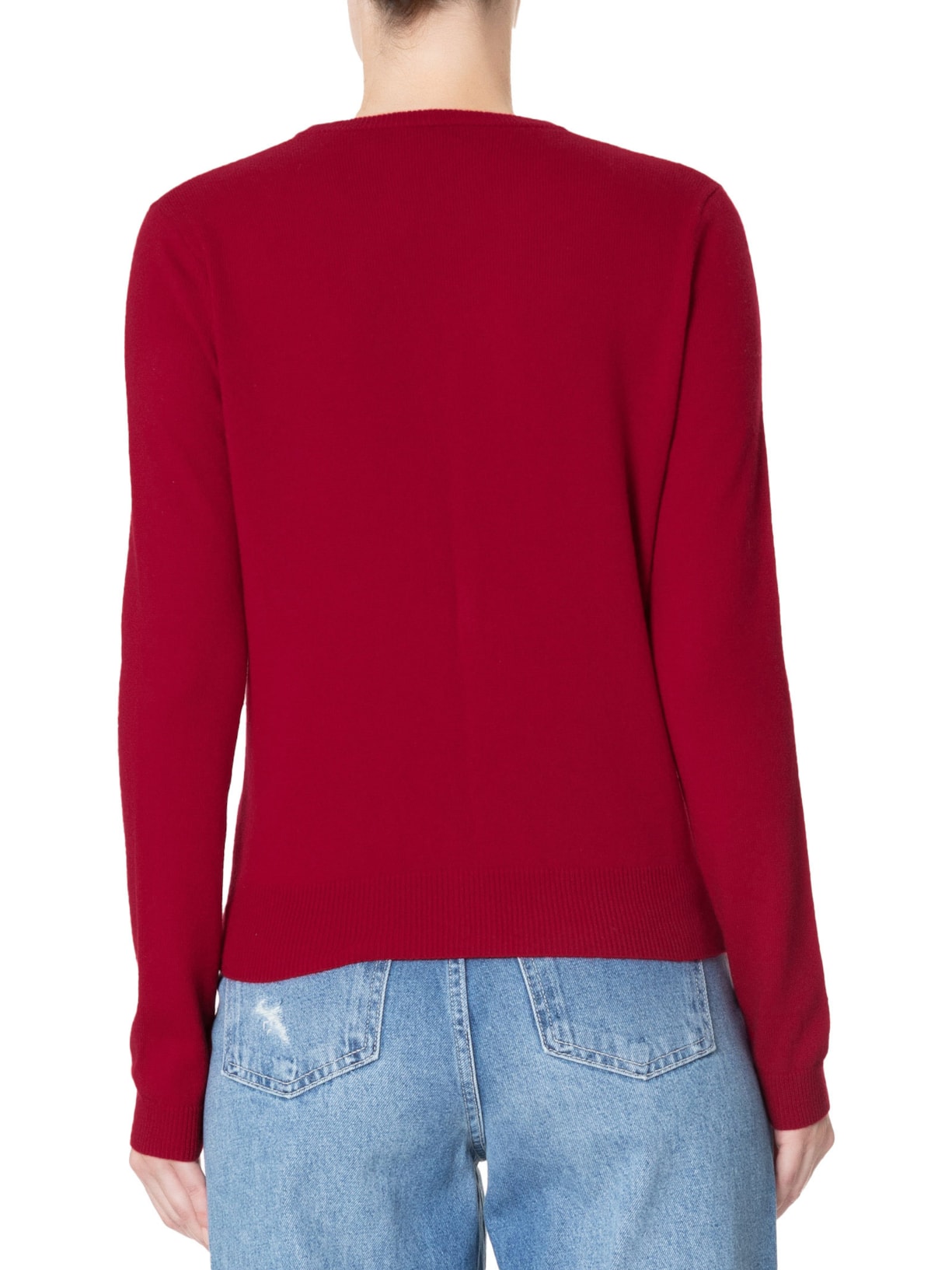 Cardigan Feminino Puro Cashmere Vinho '2Essential