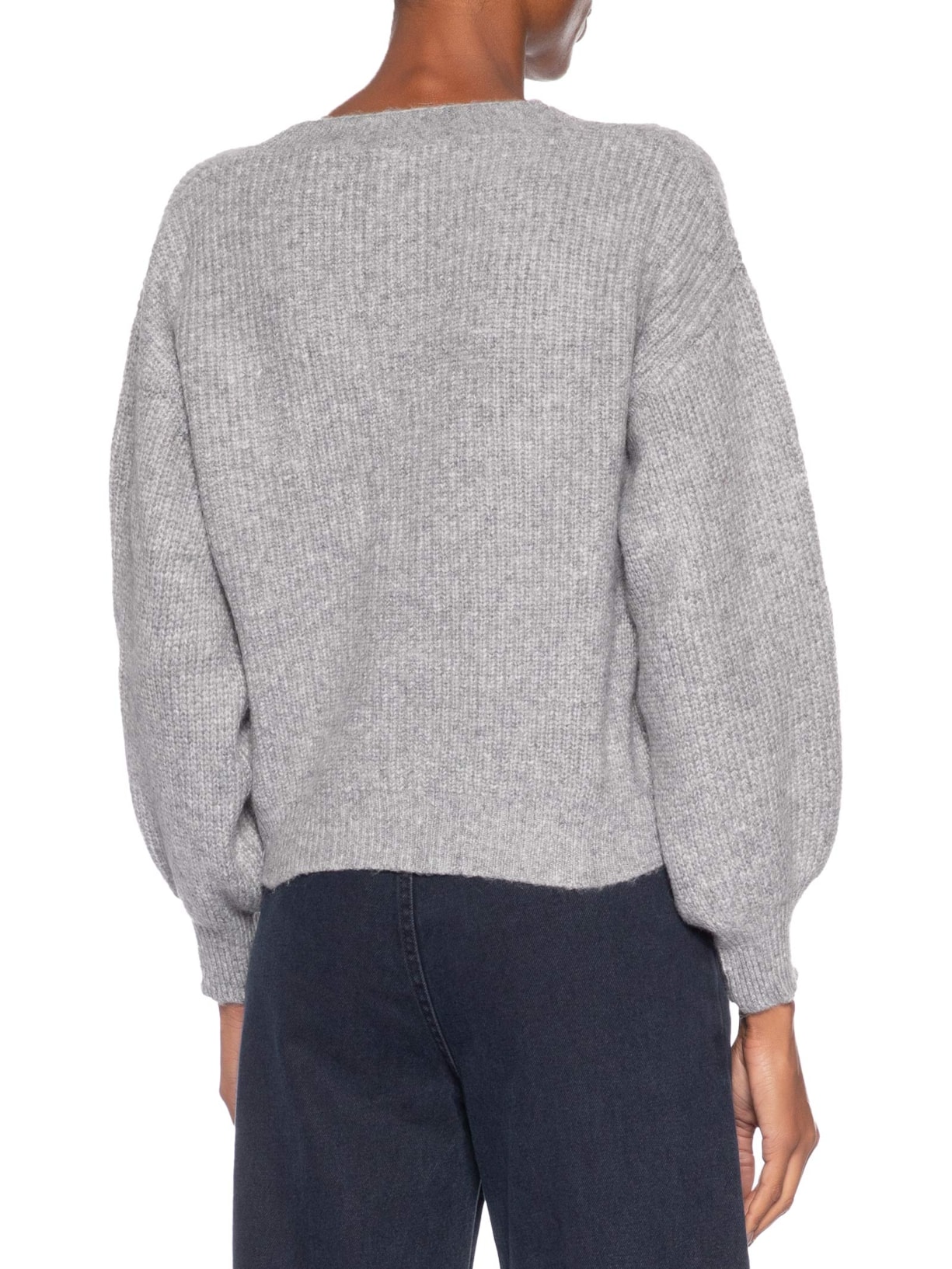 Cardigan Feminino Solar Em Tricot  – Cinza Market 33