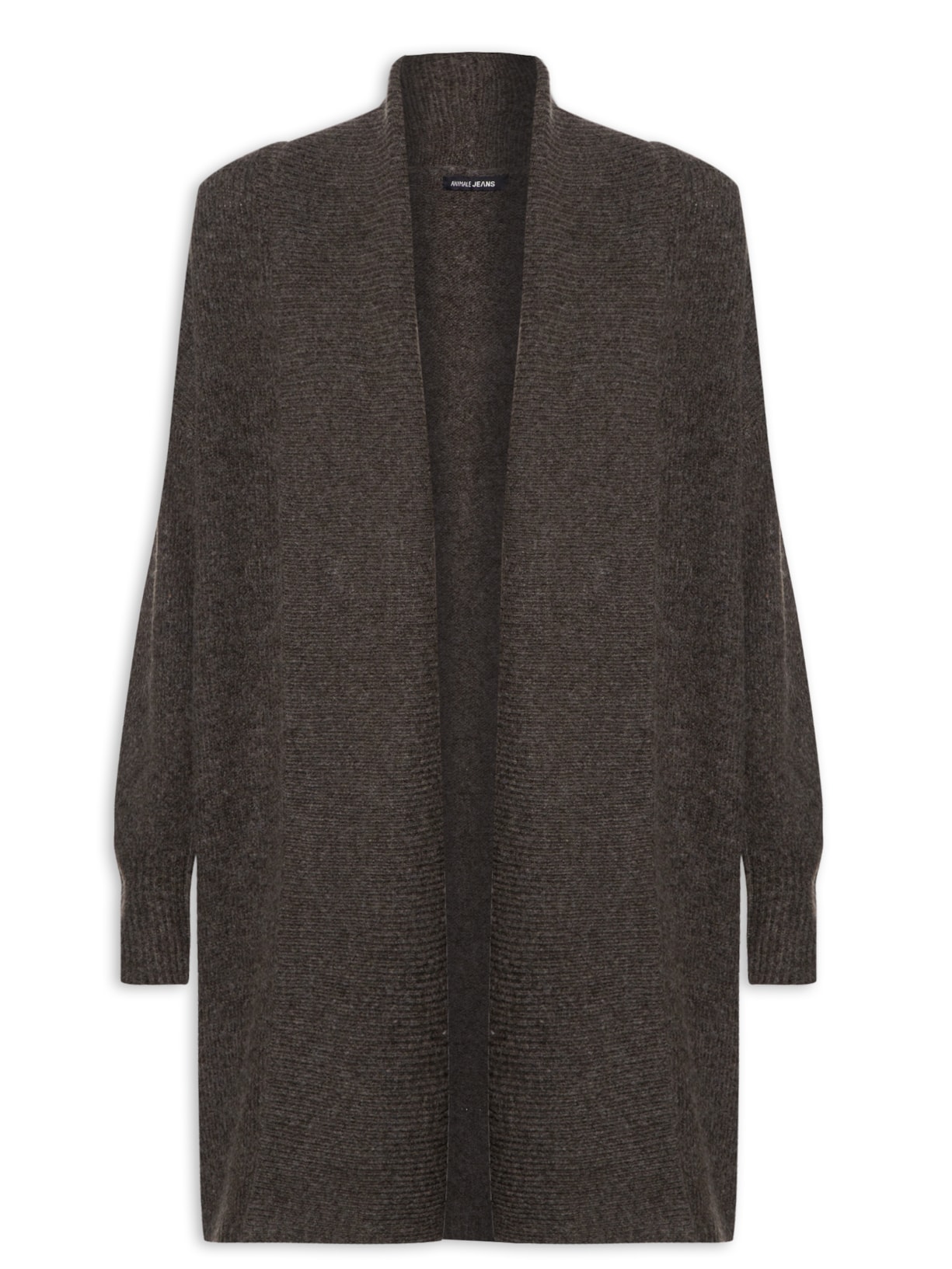 Cardigan Feminino Tricot Alongado - Verde