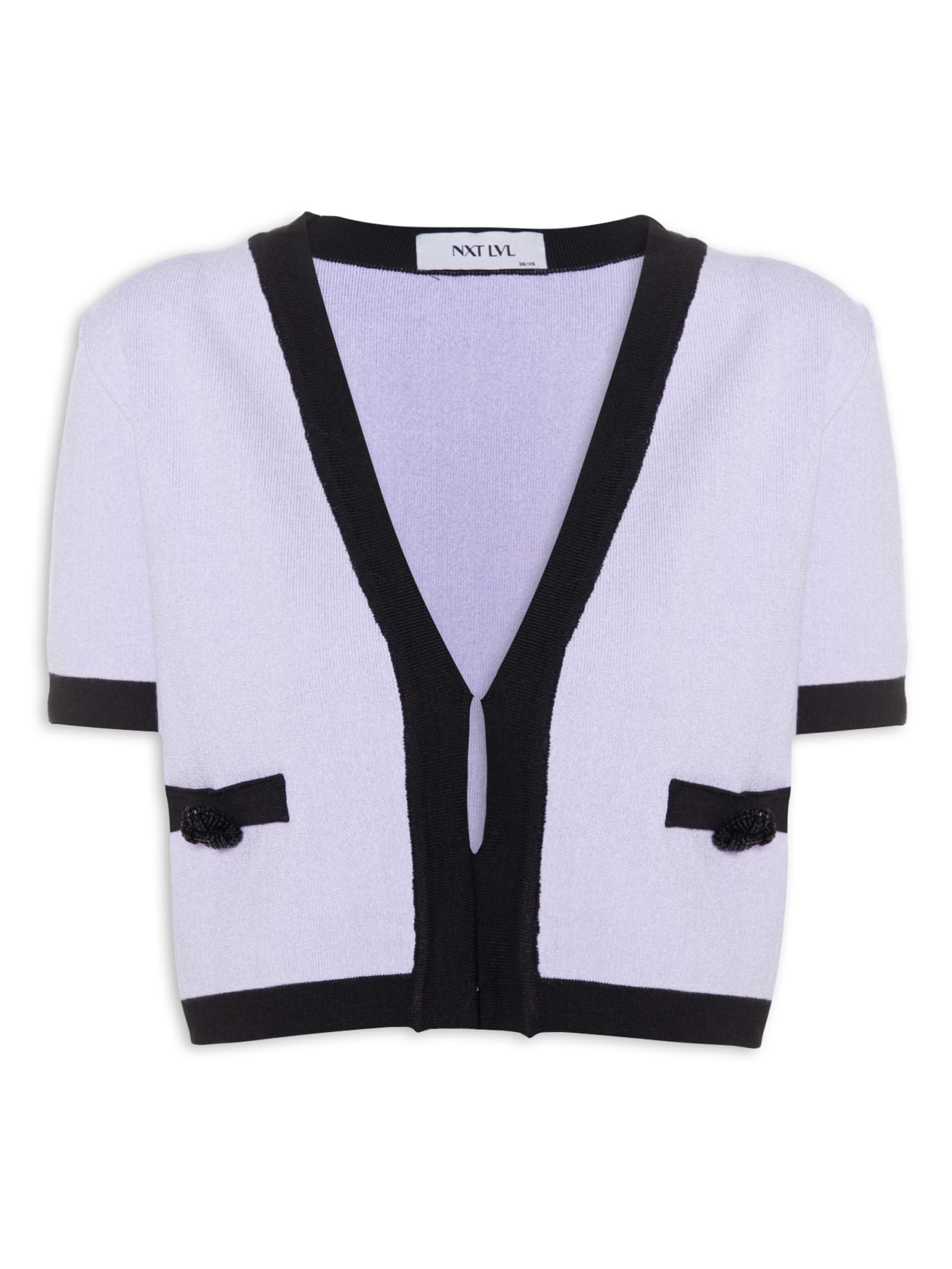 Cardigan Feminino Tricot Florence - Nxt Lvl - Lilás