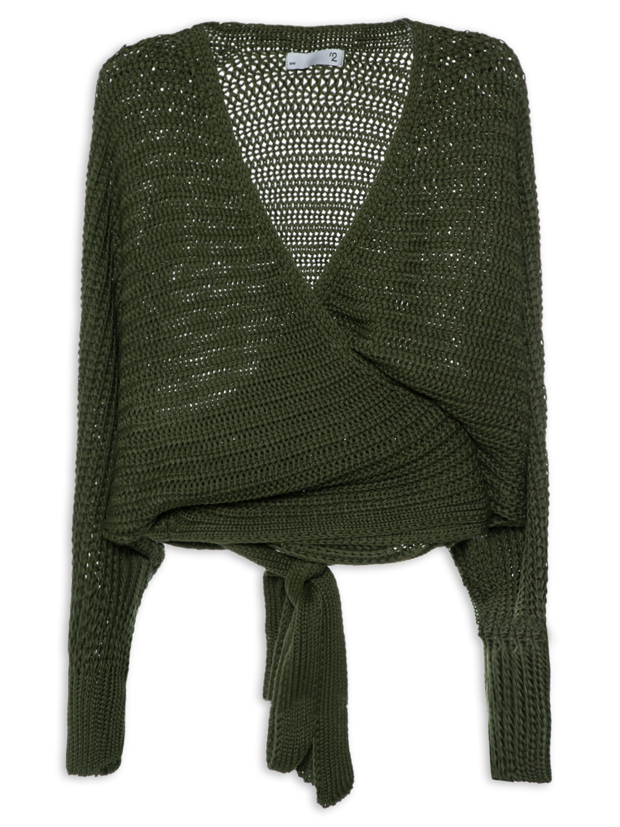 Cardigan Feminino Tricot - Verde