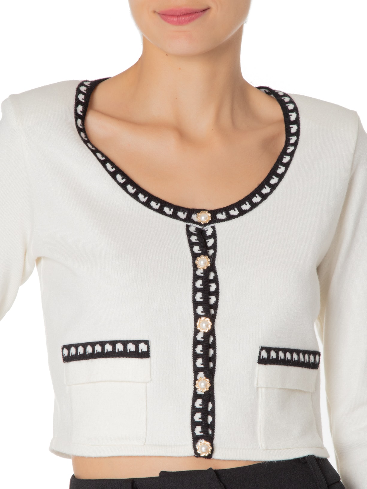 Cardigan Isabela Off White Iorane