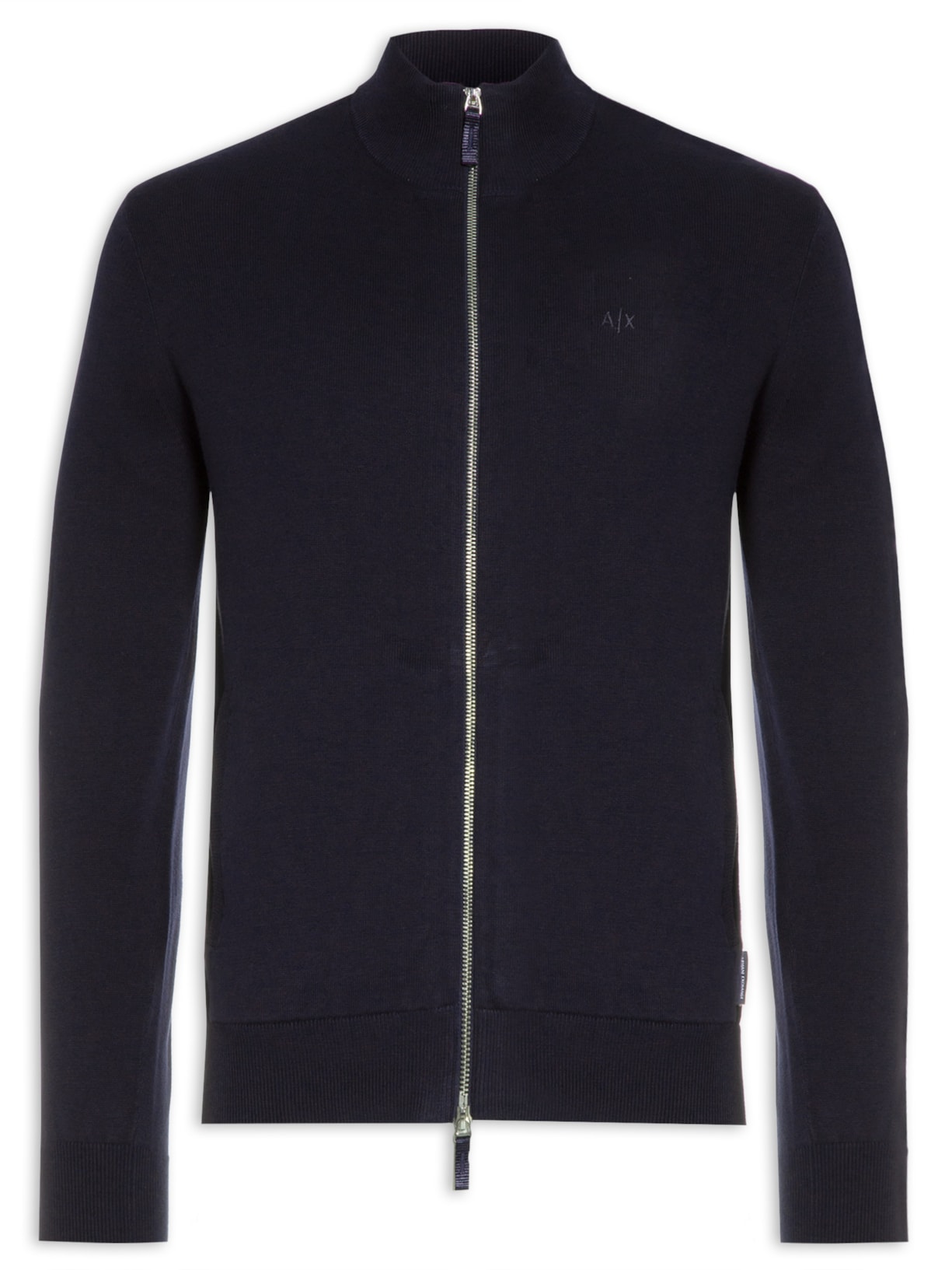 Cardigan Masculino De Tricot - Azul