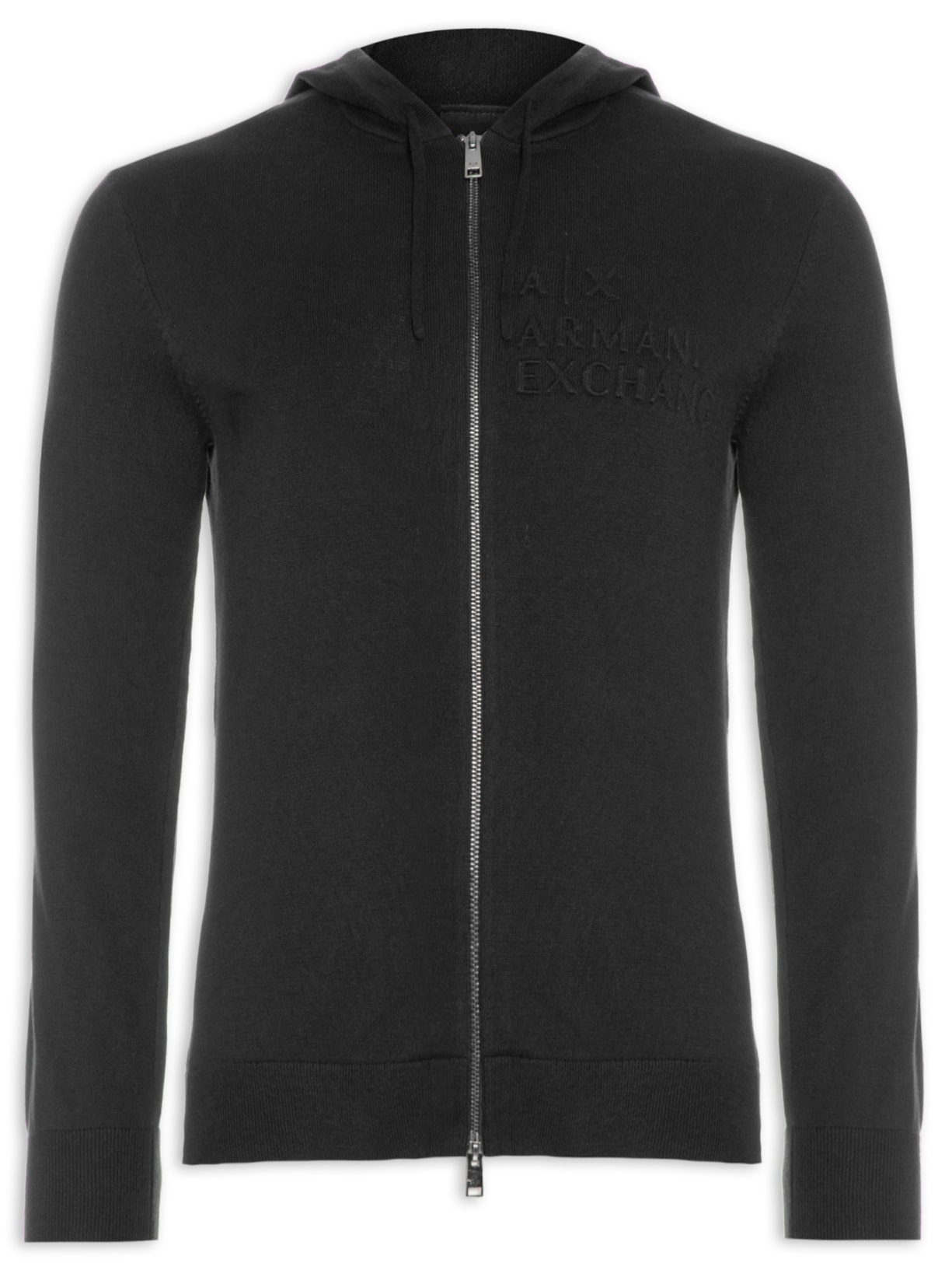 Cardigan Masculino Tricot Preto Armani Exchange