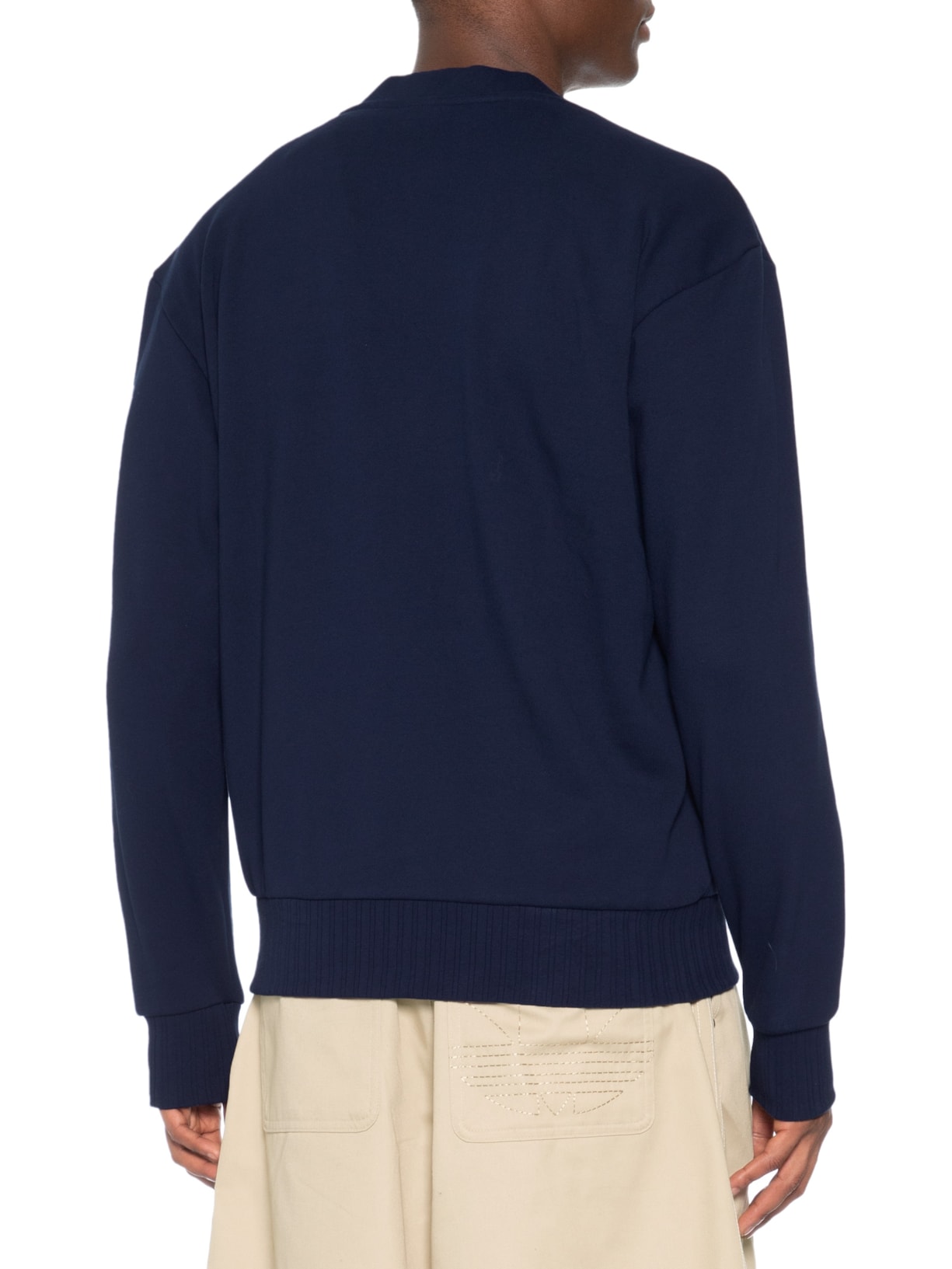Cardigan Masculino Varsity Azul Adidas Originals