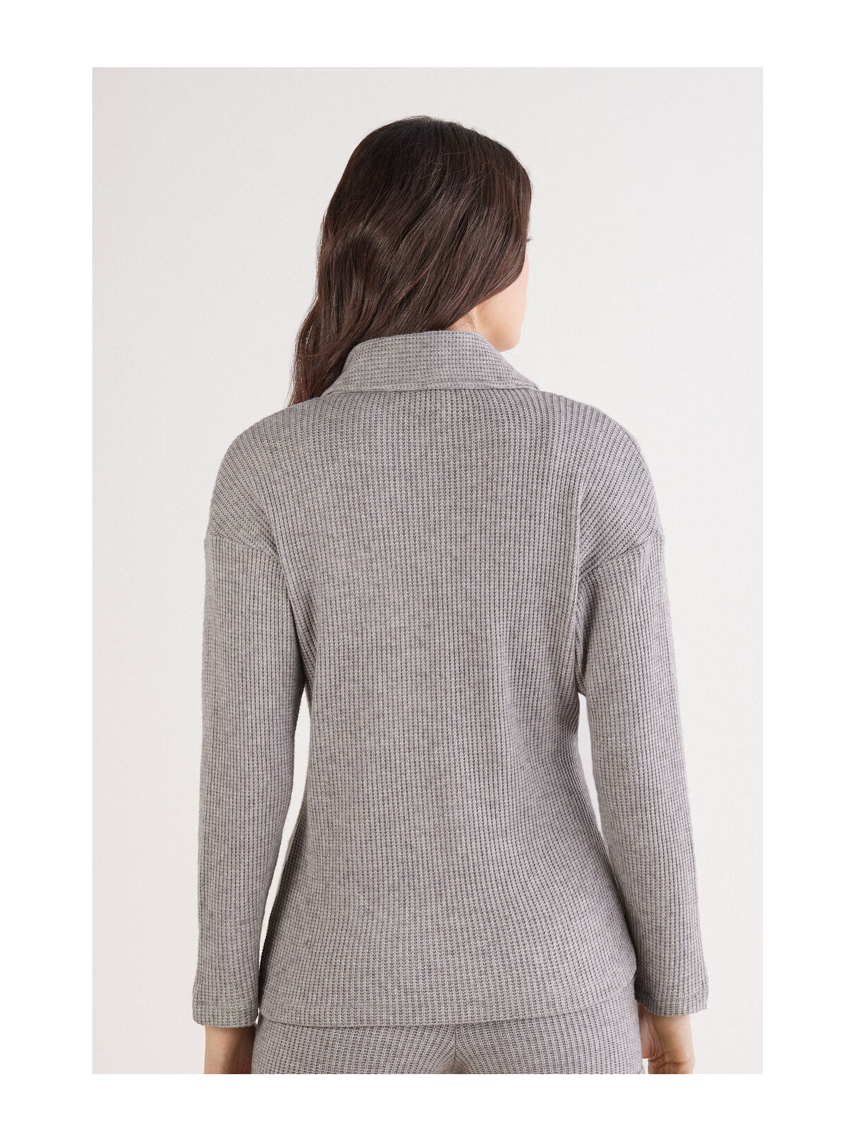 Cardigan Soft Tricot Cinza Intimissimi