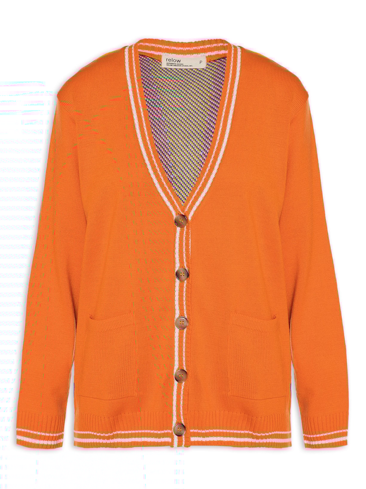 Cardigan Unissex Sunset - Laranja