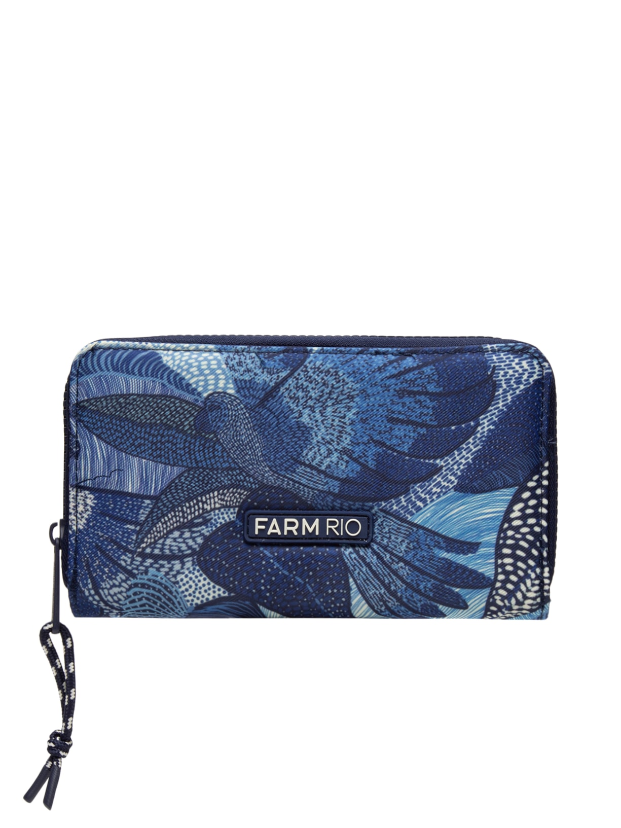 Carteira Feminina Astral Dotted Macaws - Azul