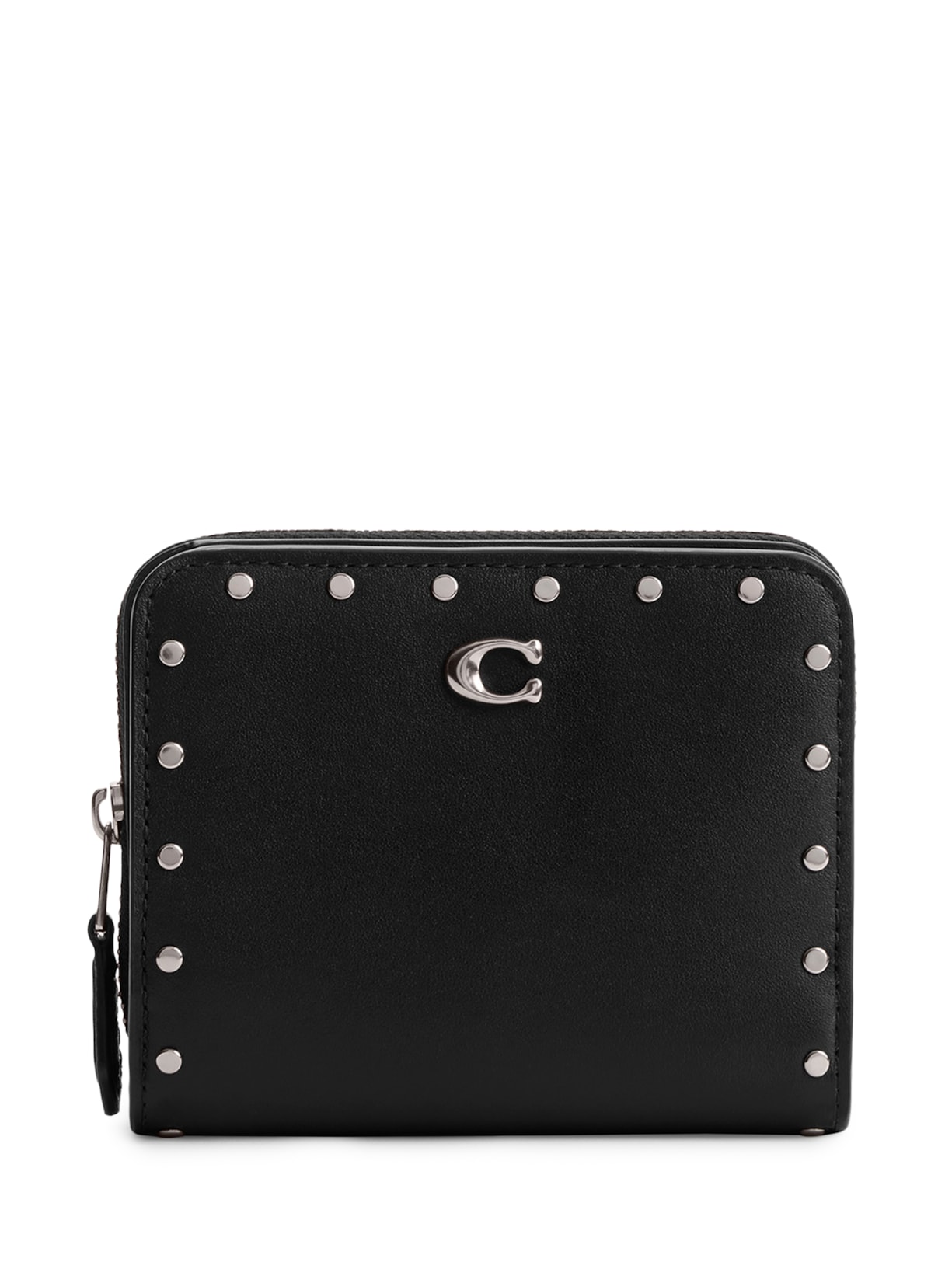 Carteira Feminina Billfold With Rivets - Preto