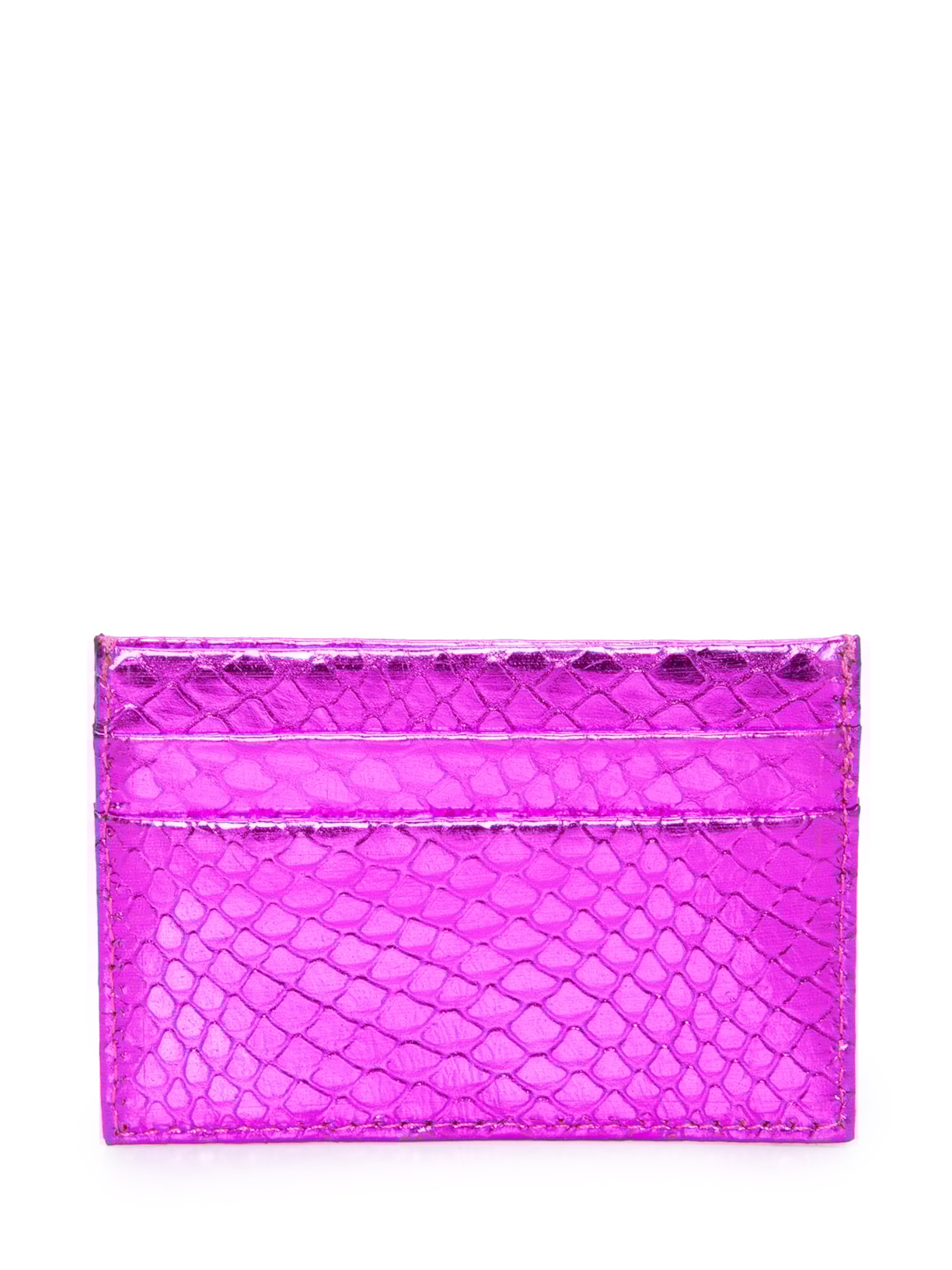 Carteira Feminina Cobra Metal Rosa Luiza Barcelos