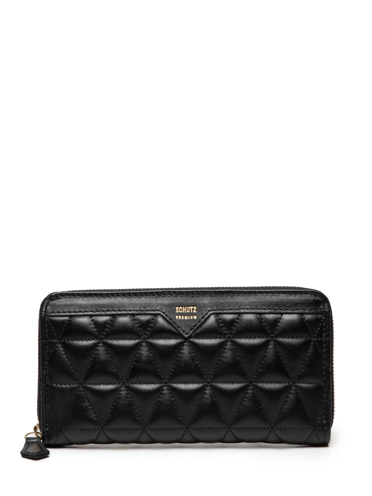 Carteira Feminina Grande 944 Matelassê - Preto