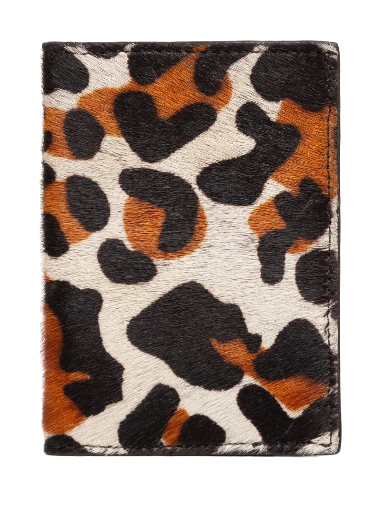 Carteira Feminina Pelo Onça - Off White