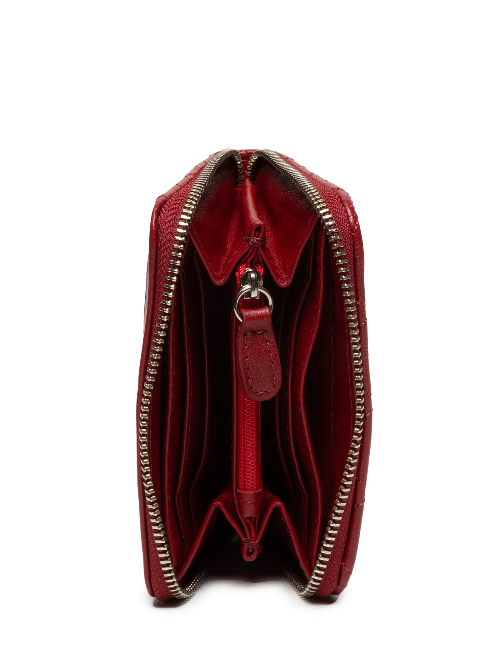 Schutz - Carteira Feminina Pequena 944 Matelassê - Vermelho