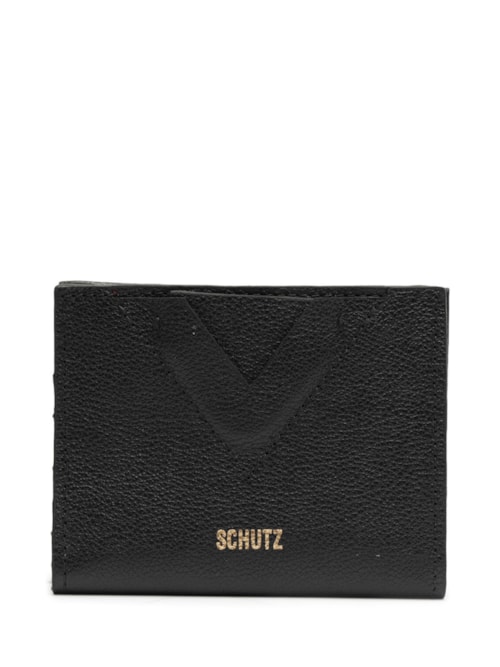 Carteira Feminina Pequena Floater Smooth - Preto