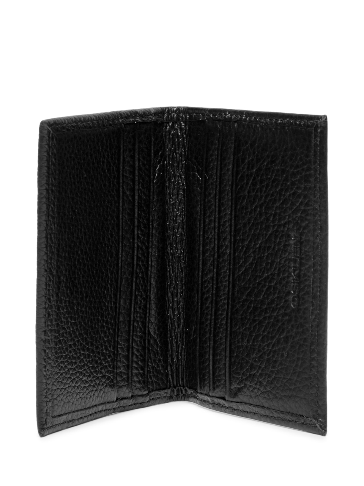 Carteira Masculina Bifold Couro Preto Osklen