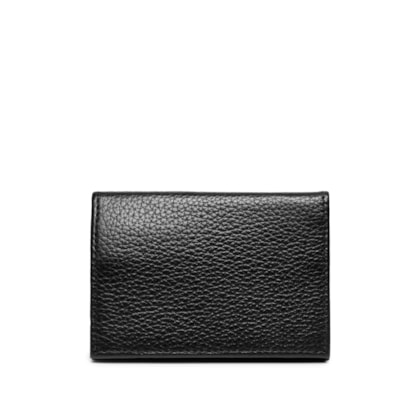 Carteira Masculina Bifold Couro - Preto