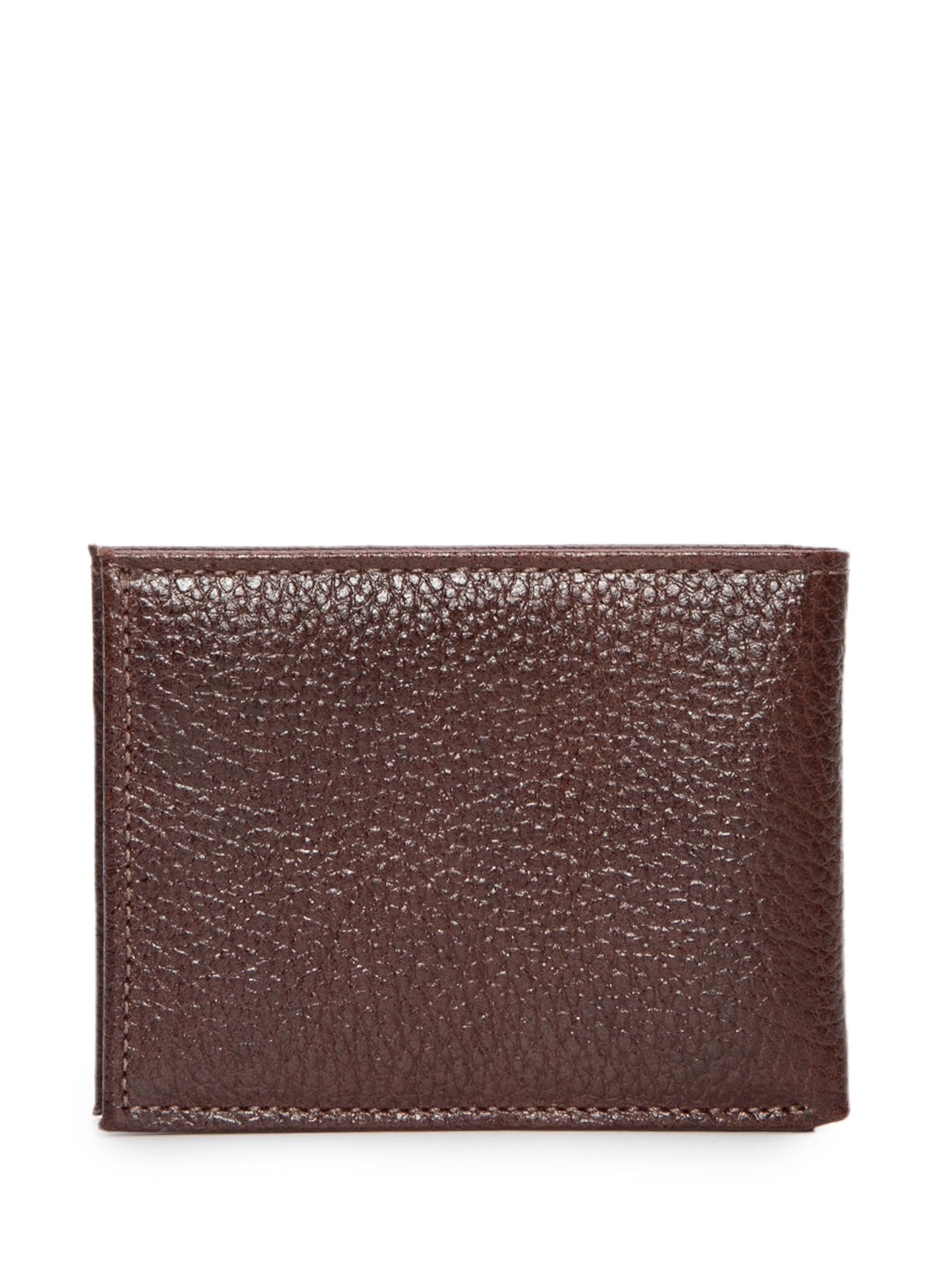 Carteira Masculina Couro Texturizado Marrom '2 Essential