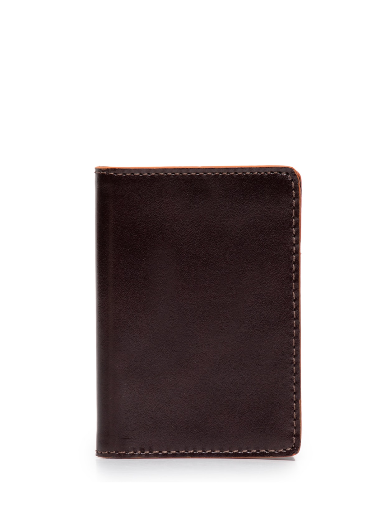 Carteira Masculina De Couro - Marrom