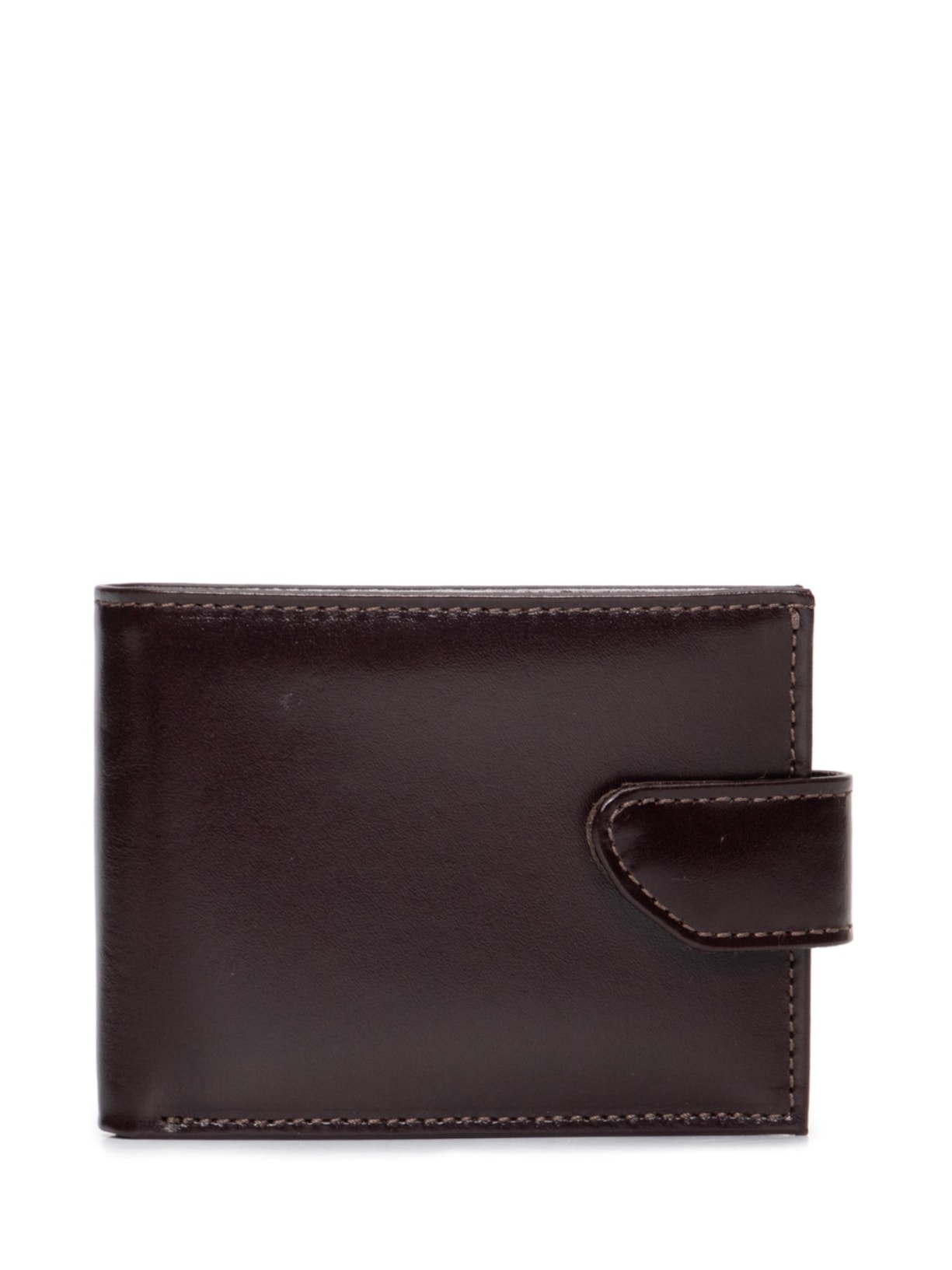 Carteira Masculina De Couro - Marrom