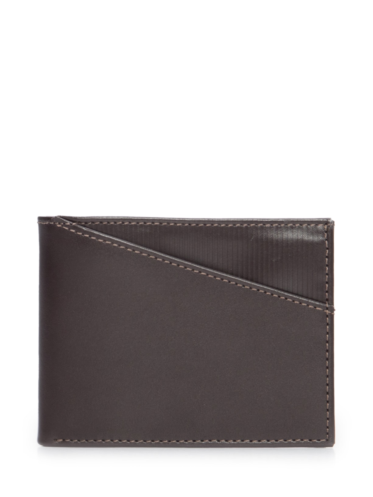 Carteira Masculina De Couro - Marrom