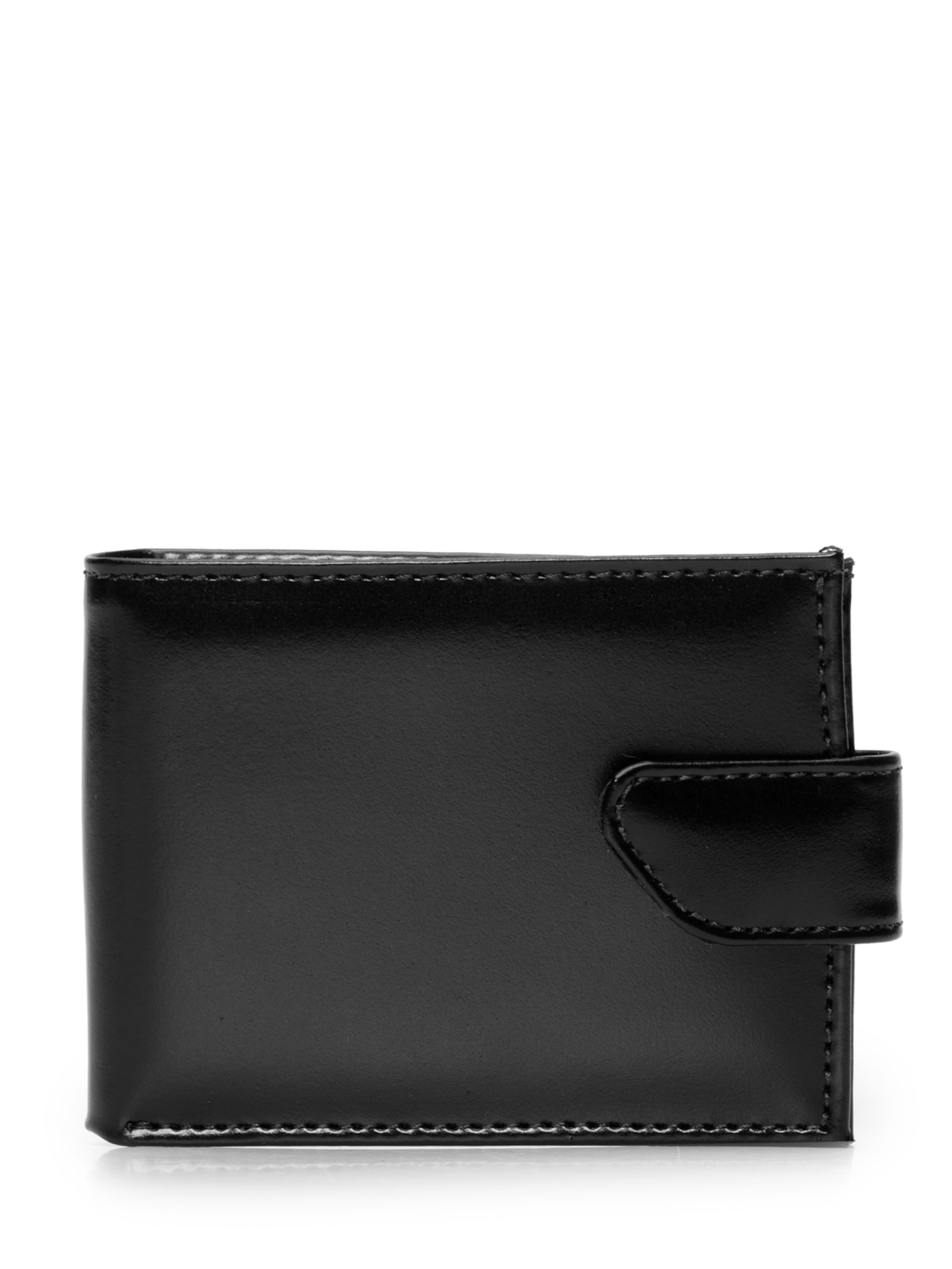 Carteira Masculina De Couro - Preto