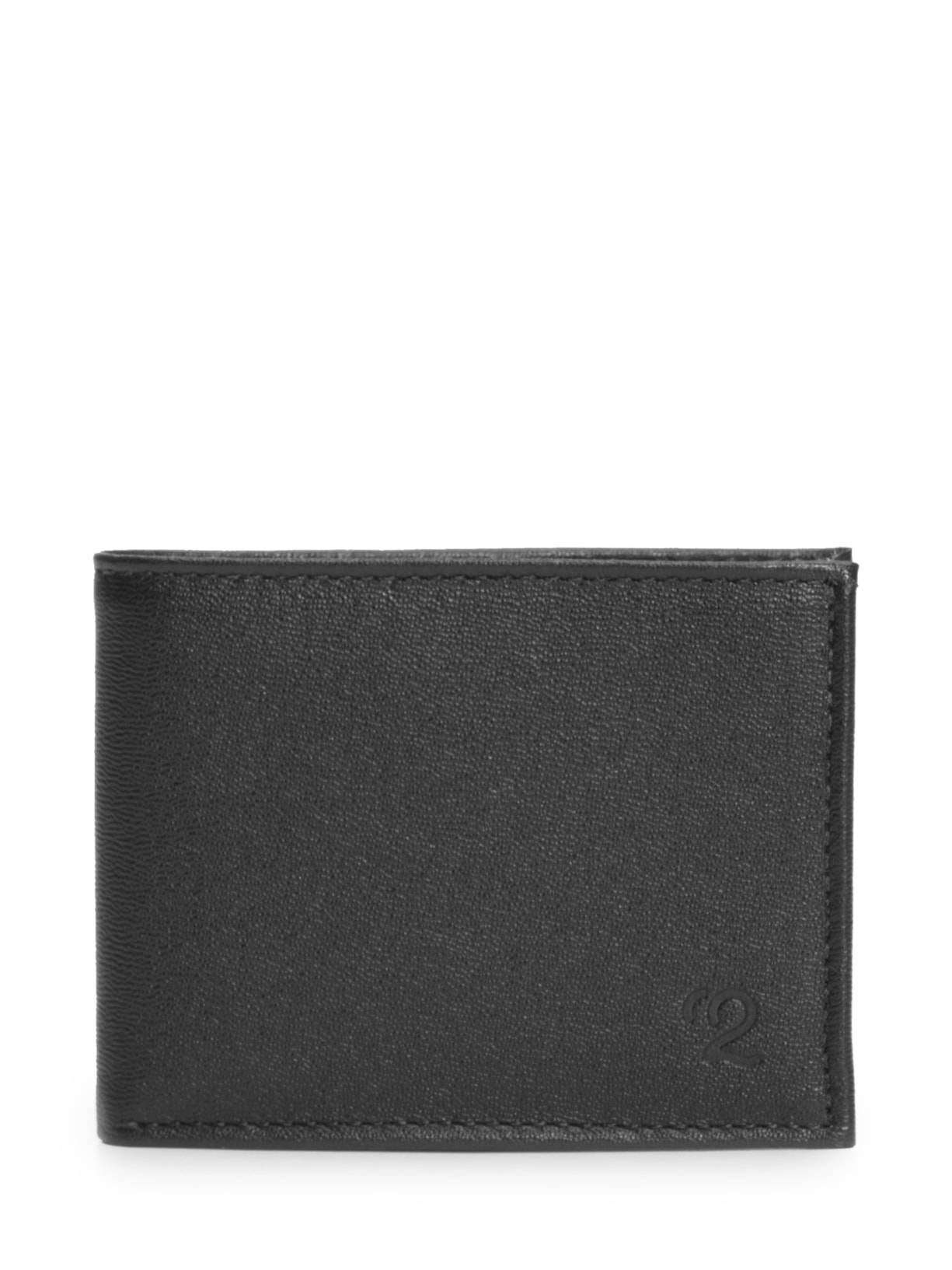 Carteira Masculina De Couro - Preto