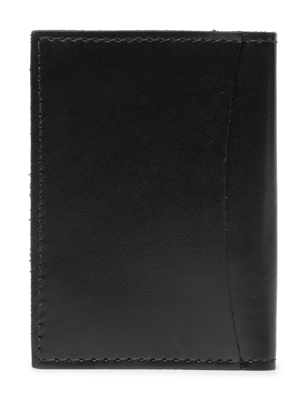 Carteira Masculina De Couro Preto Oficina Reserva