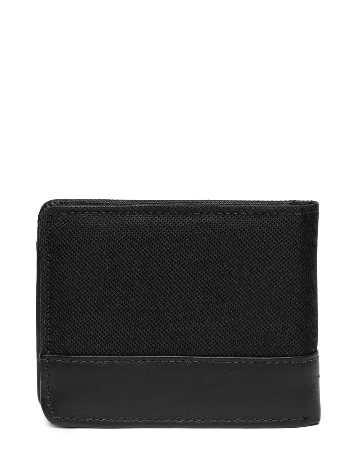 Carteira Masculina Dupla De Nylon Preto Sergio K