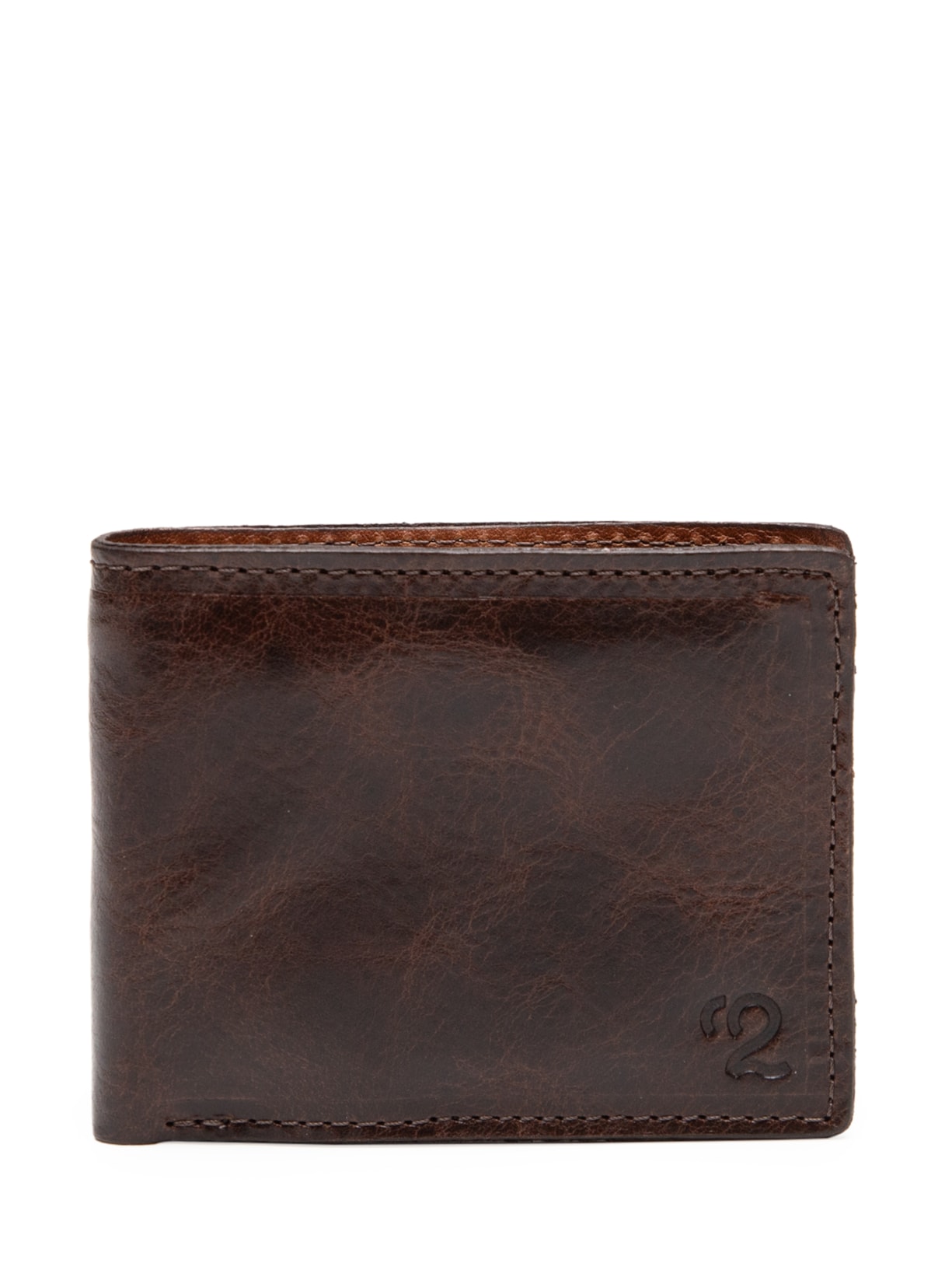 Carteira Masculina Em Couro - Marrom