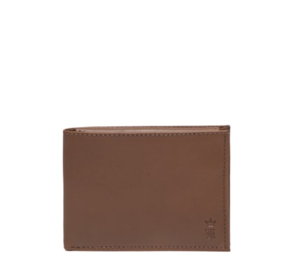 Carteira Masculina em Couro - Marrom