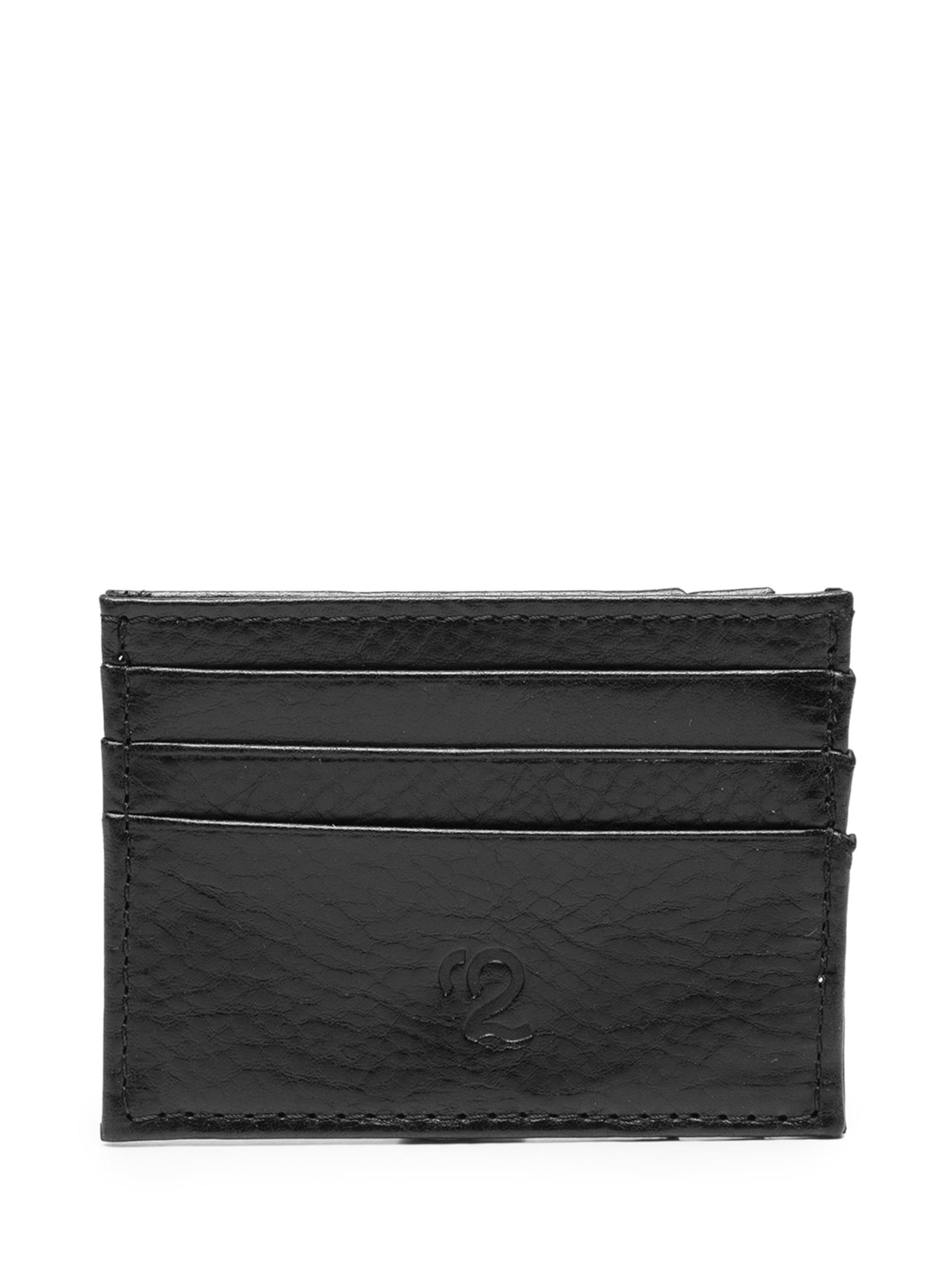 Carteira Masculina Em Couro - Preto