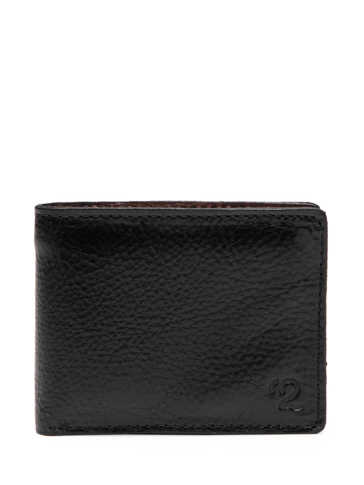 Carteira Masculina Em Couro - Preto