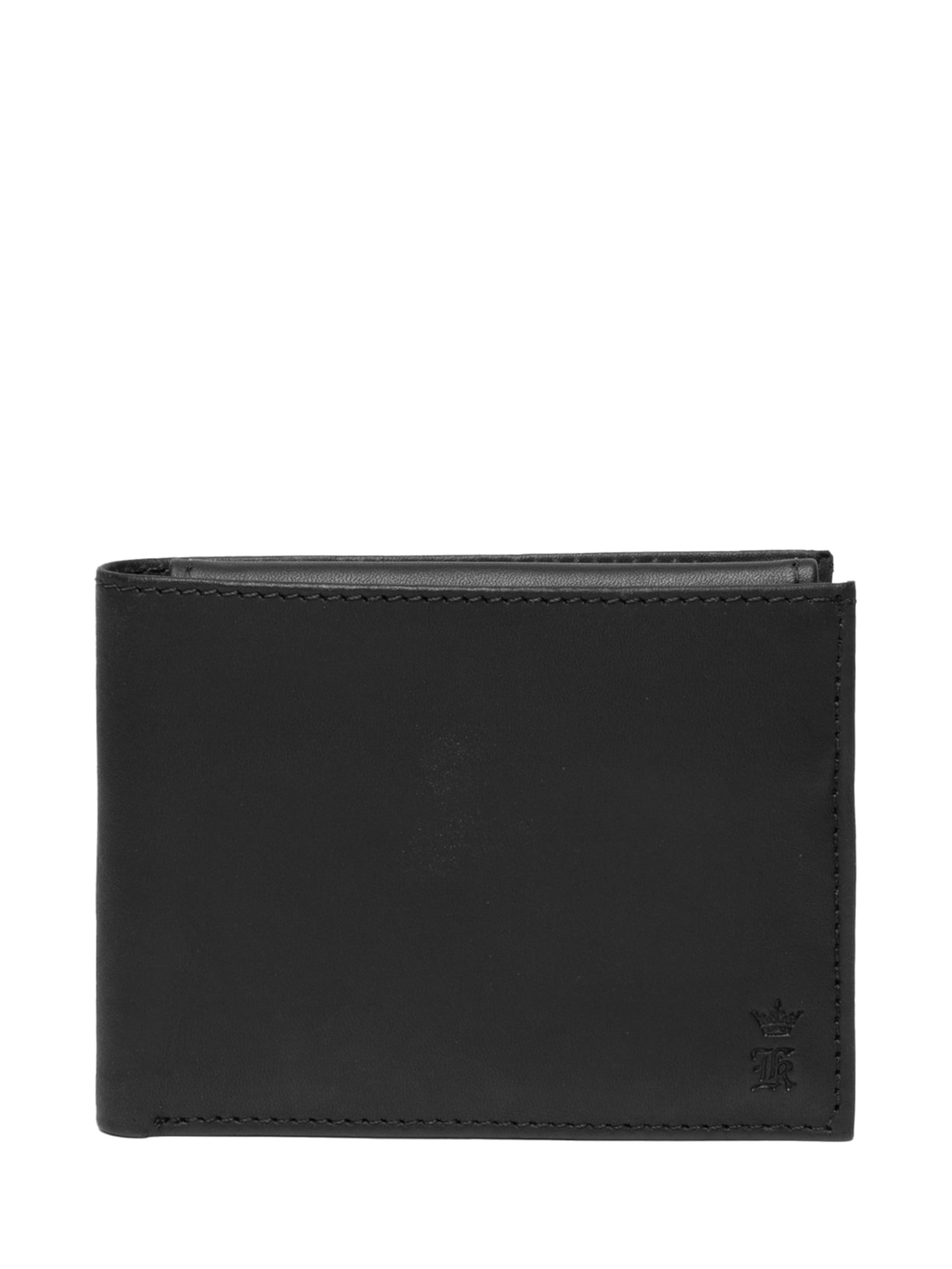 Carteira Masculina em Couro Preto Sergio K