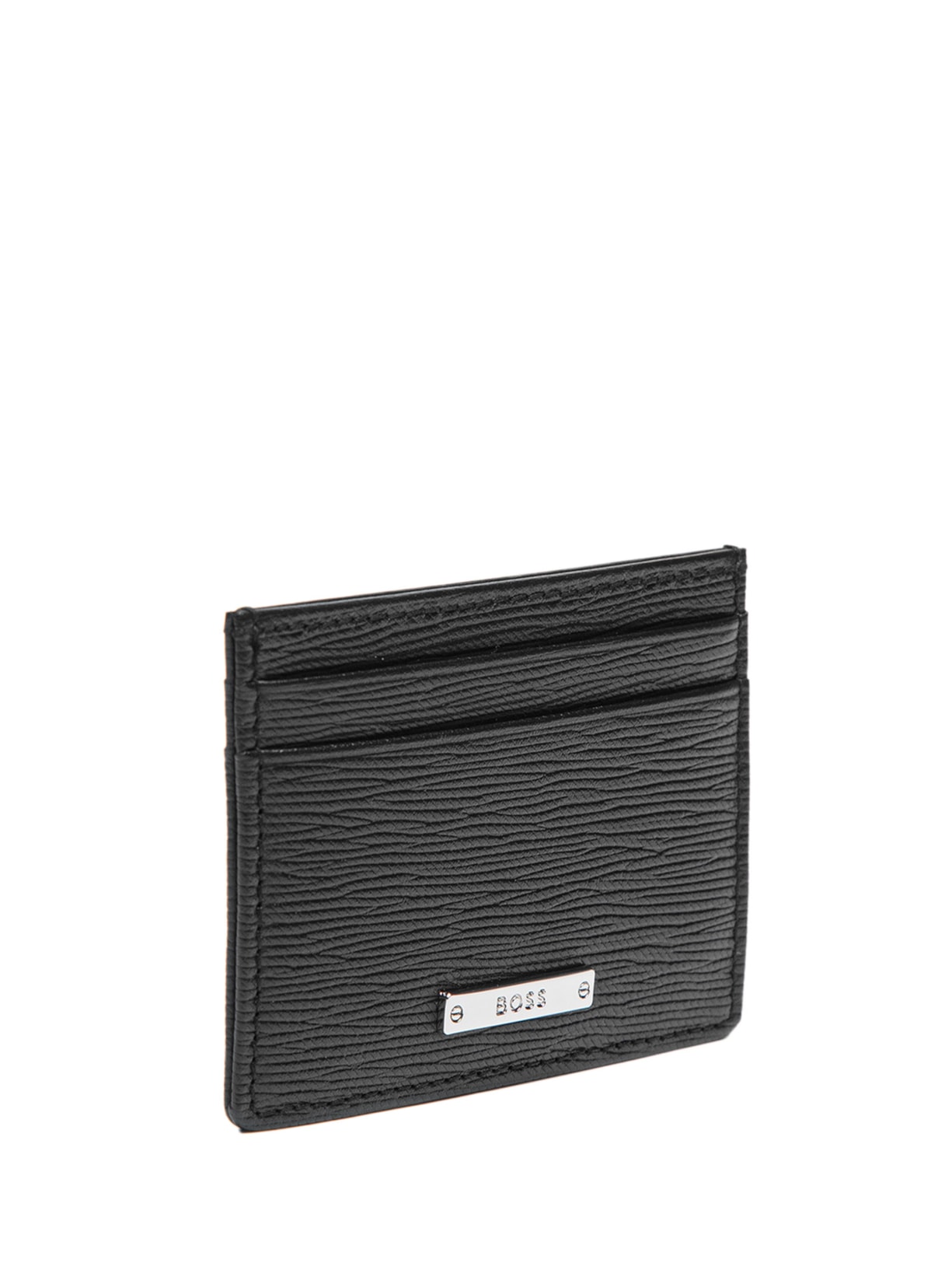 Carteira Masculina Gallery  A_S Card Preto Boss