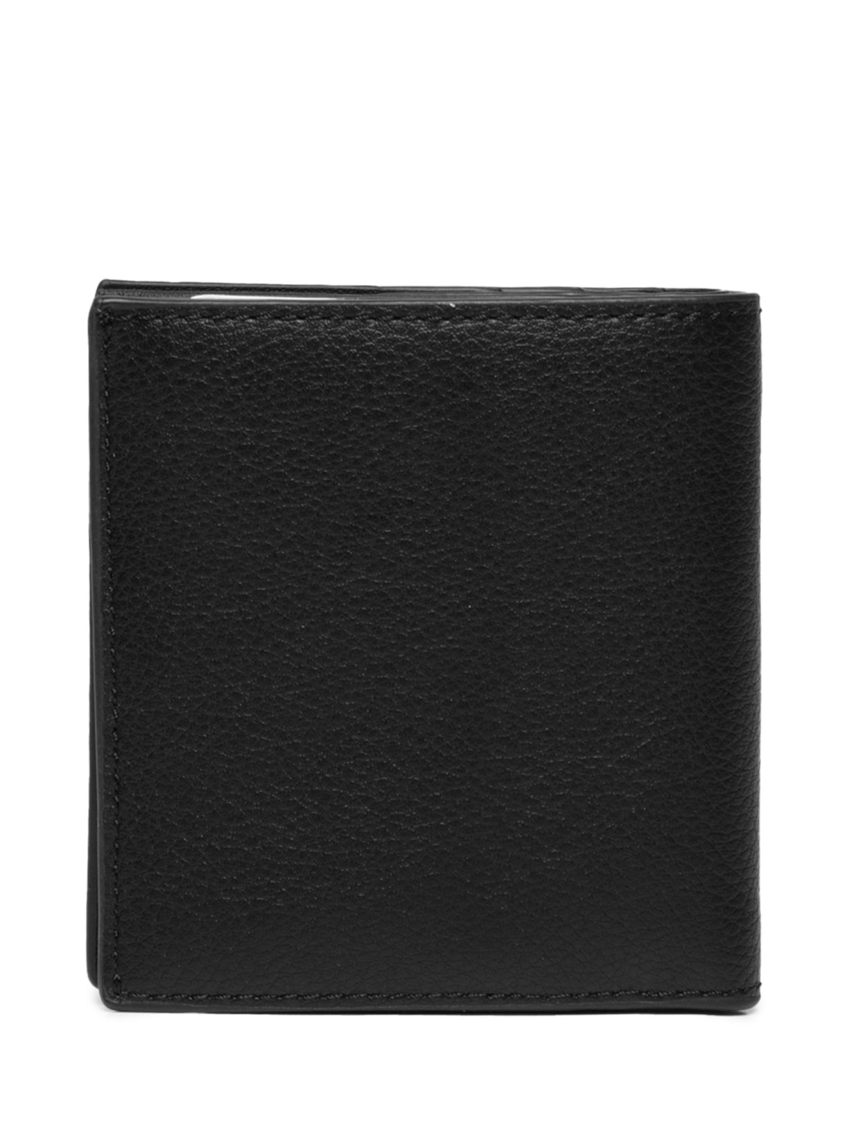 Carteira Masculina Heritage Em Couro Preto Tommy Jeans