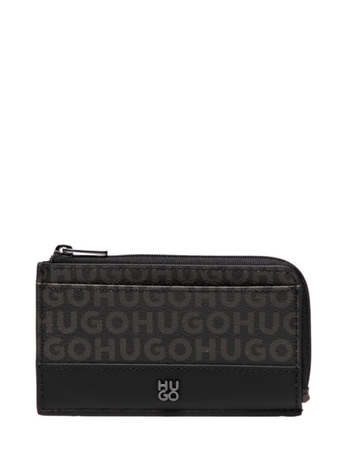 Carteira Masculina Leather Quantic_Zip_Ccase M 102 – Preto