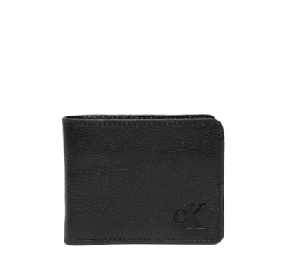 Carteira Masculina Média Floater Queima - Preto