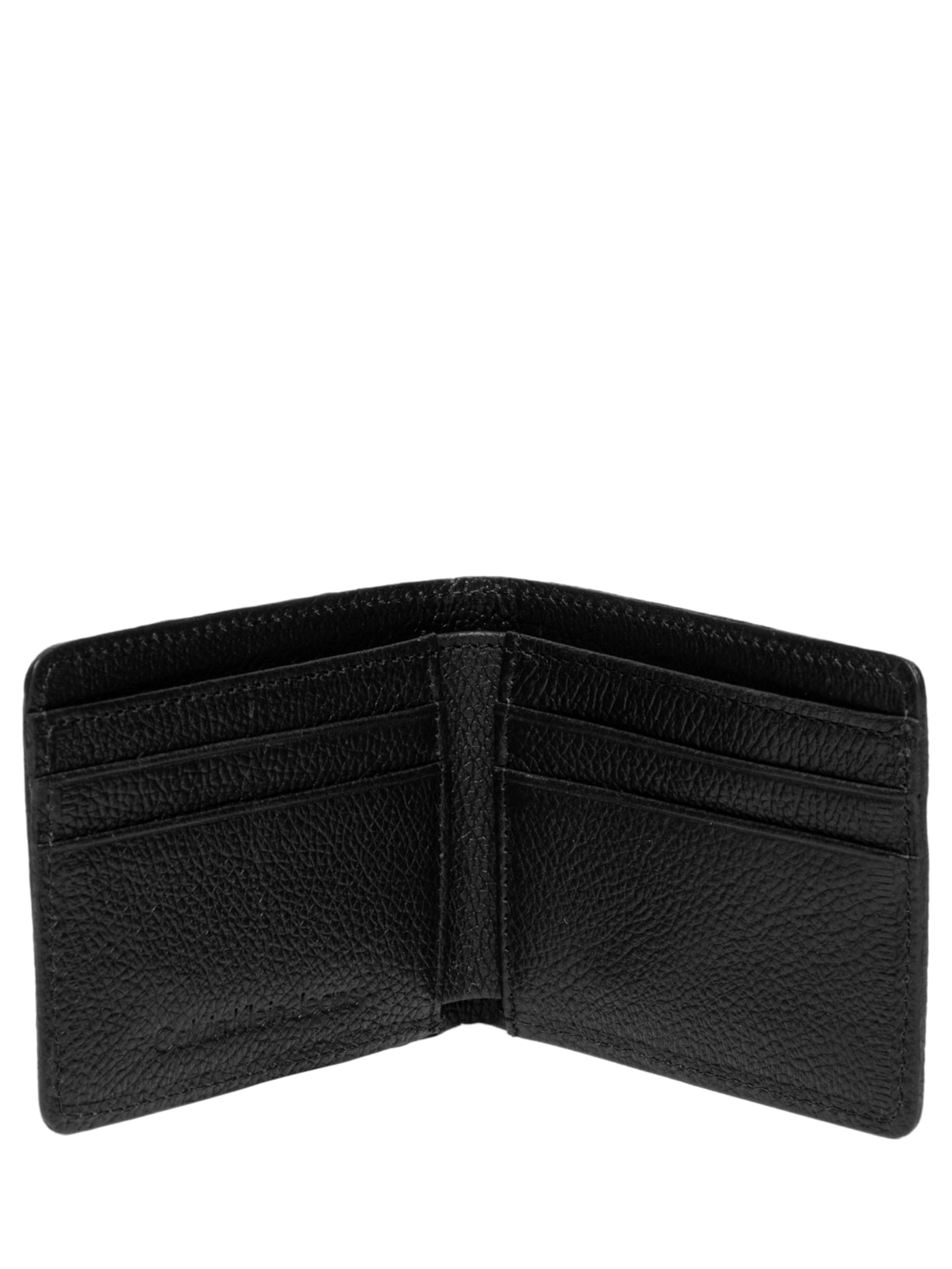 Carteira Masculina Média Floater Queima Preto Calvin Klein Jeans