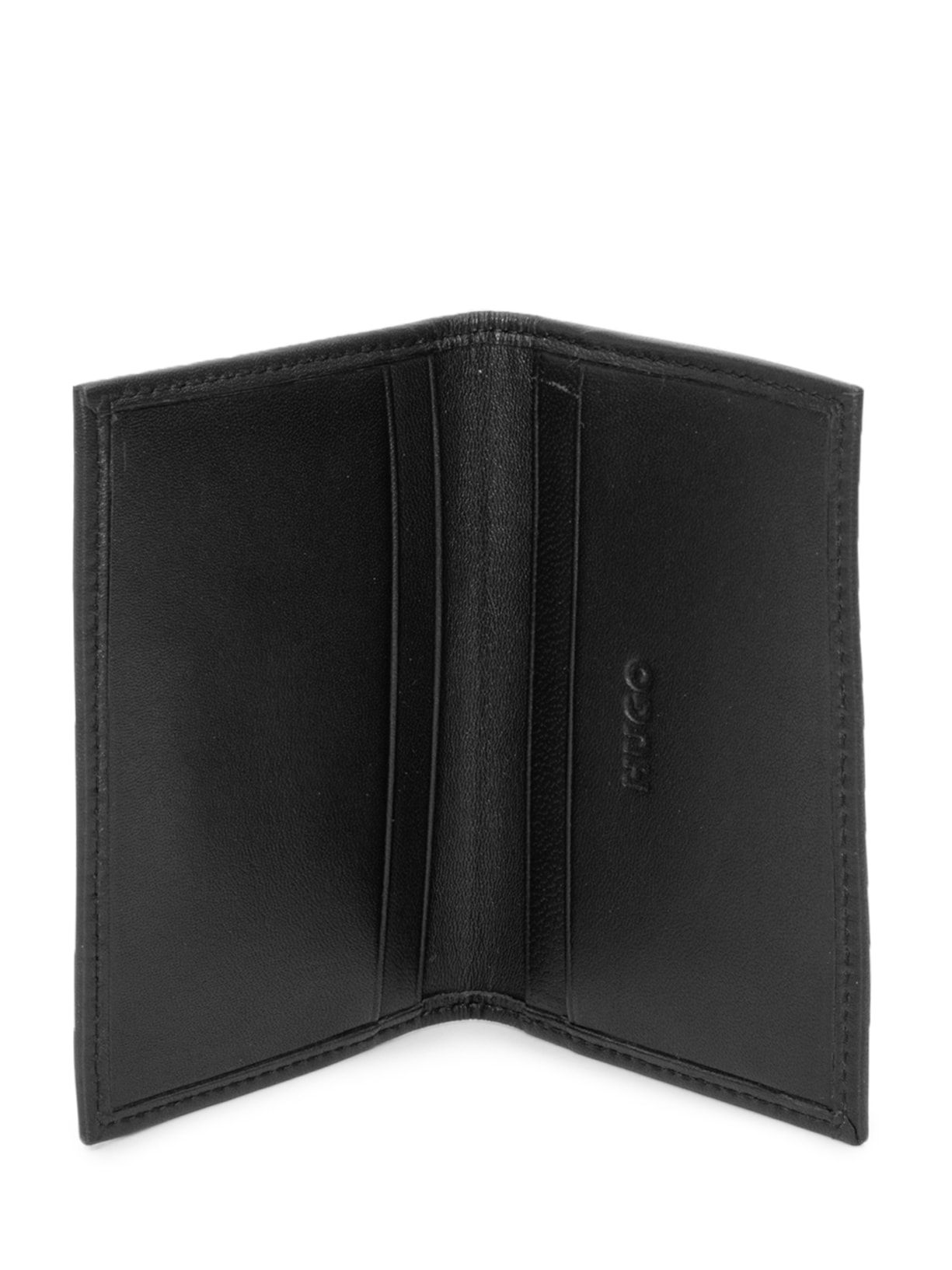 Carteira Masculina Myles Card Hold Bif Preto Hugo